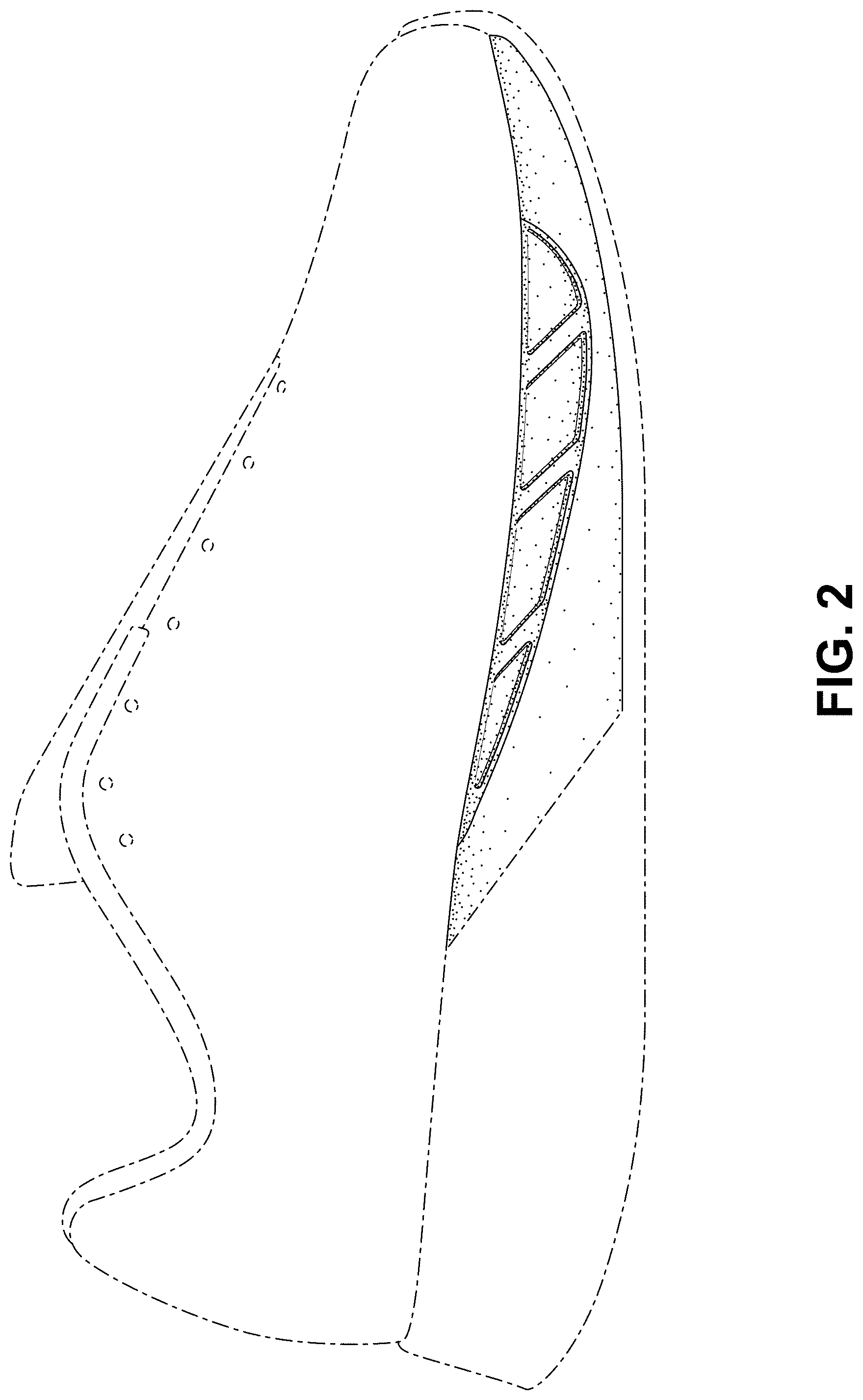 Patent USD1000068 Figure 2 – Shoe