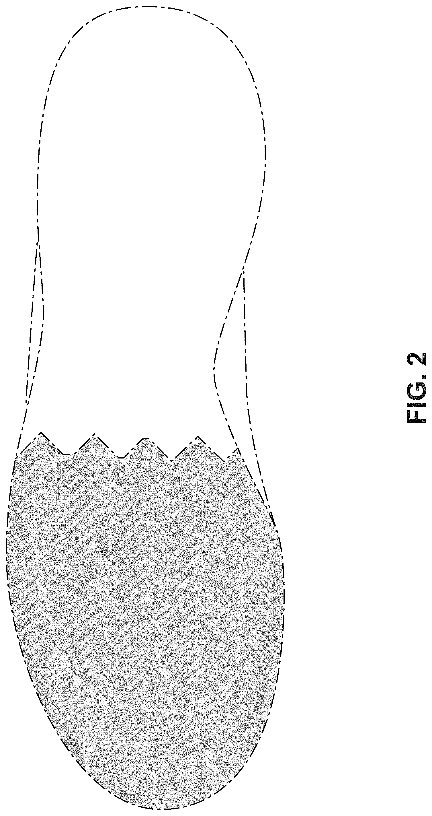 Patent USD1000072 Figure 2 – Shoe