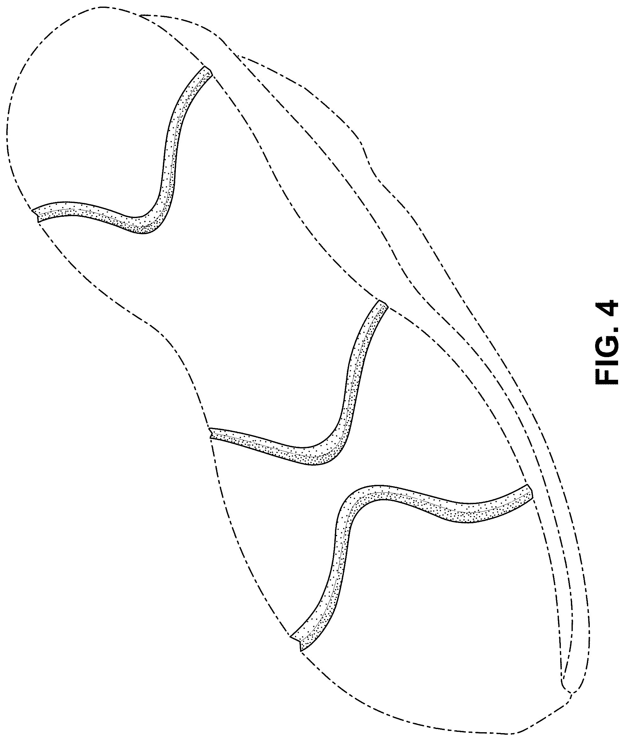 Patent USD1000073 Figure 4 – Shoe