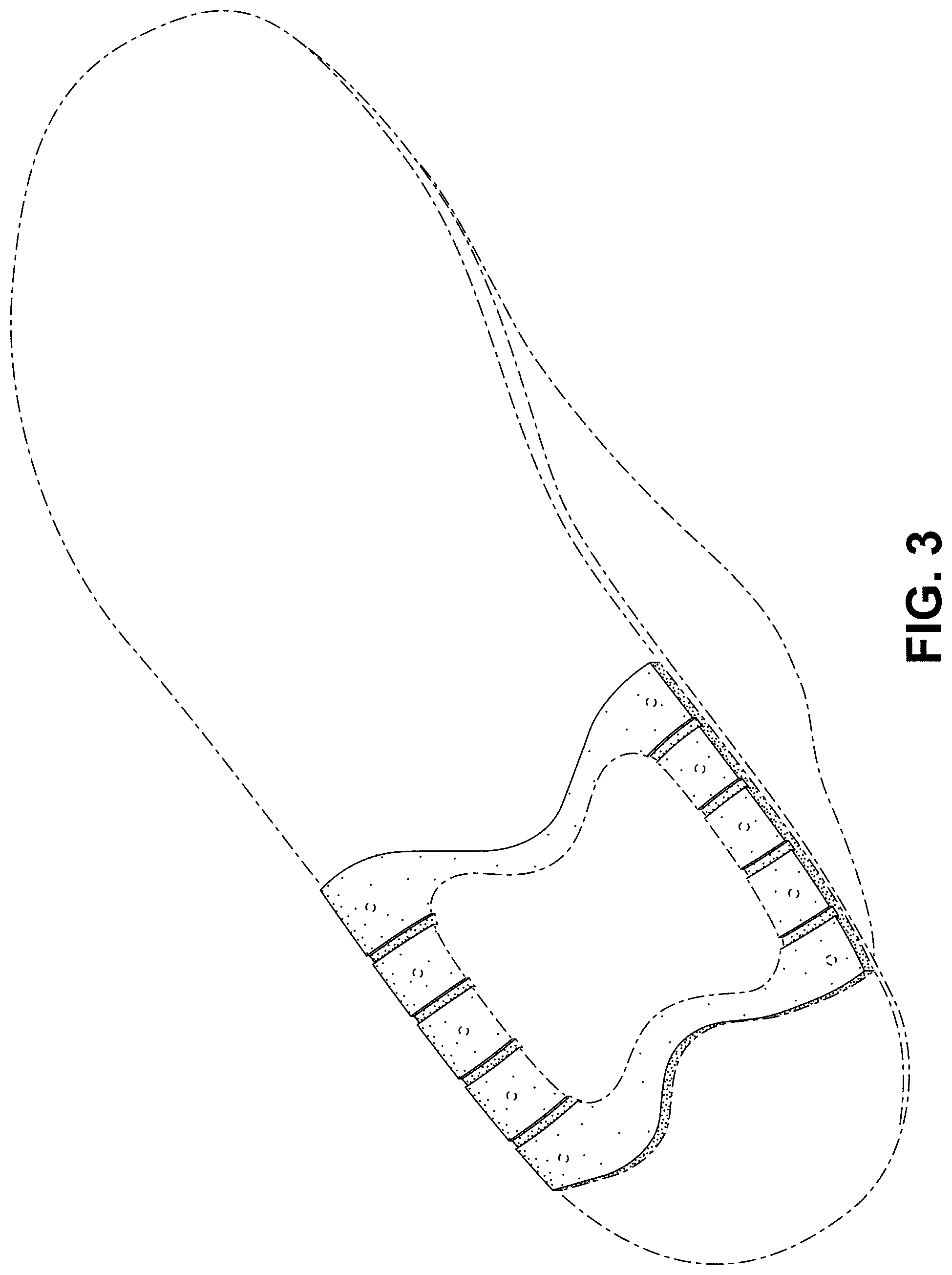 Patent USD1000076 Figure 3 – Shoe