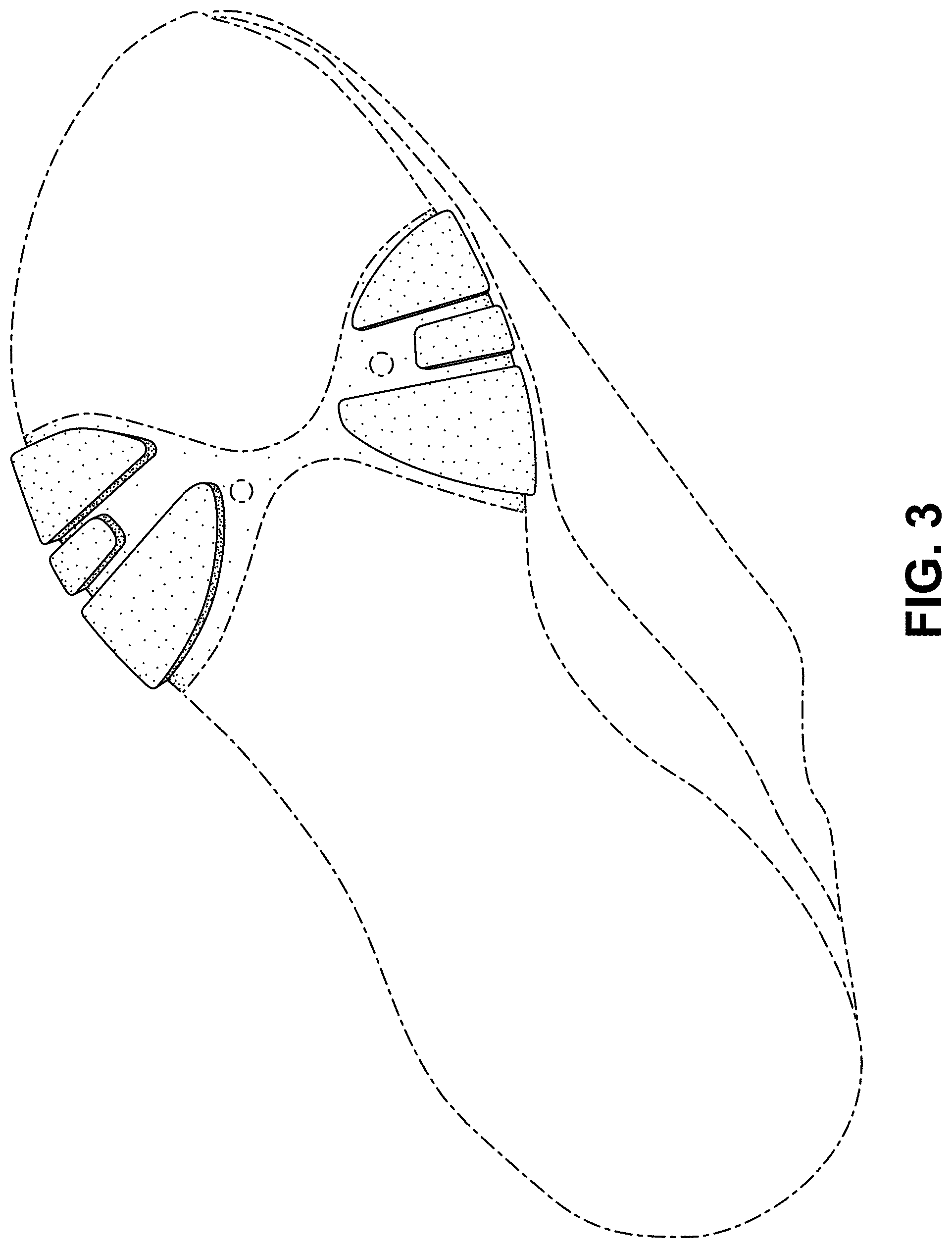 Patent USD1000078 Figure 3 – Shoe