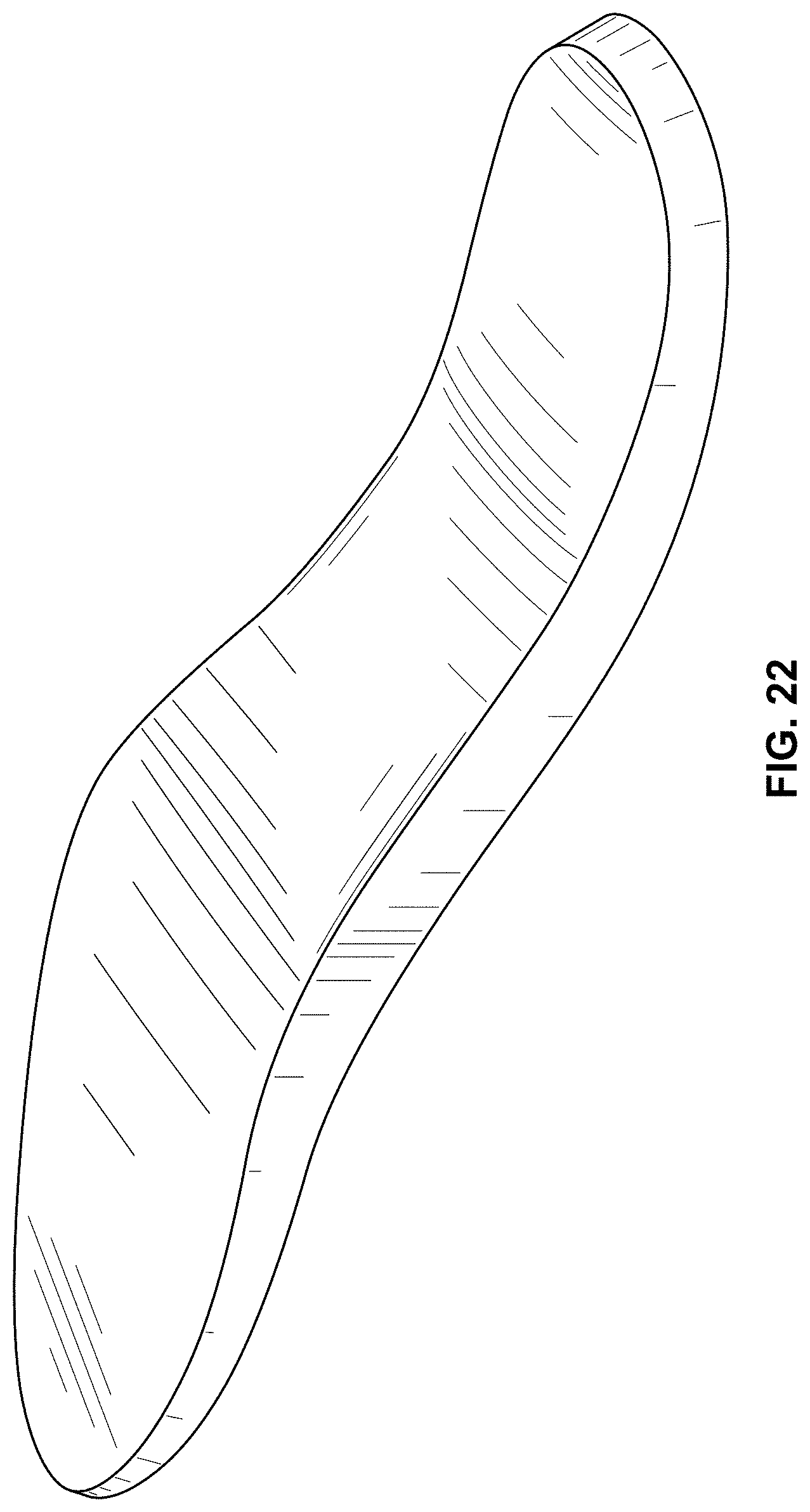 Patent USD1000079 Figure 13 – Footbed for a shoe