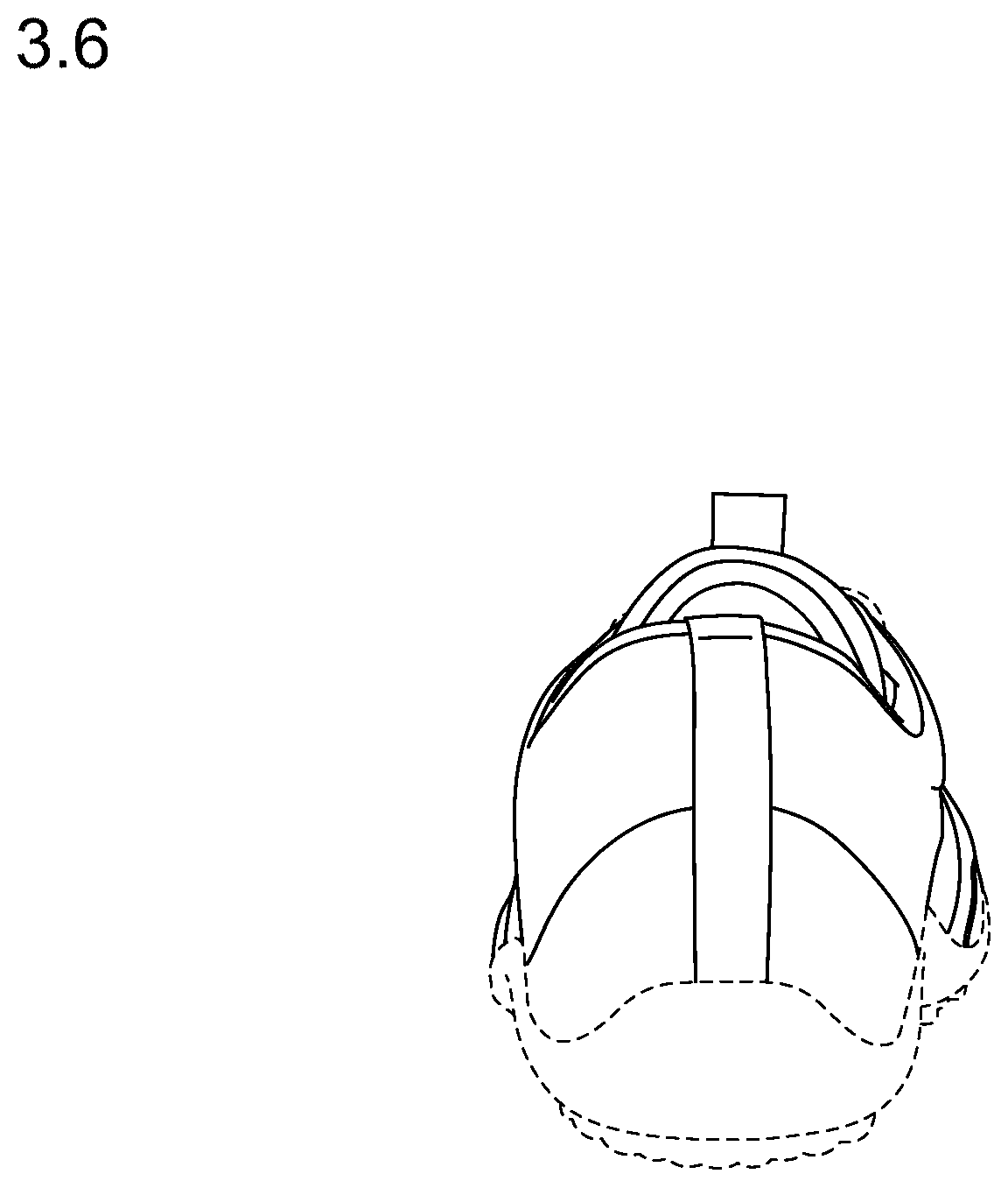 Patent USD1000082 Figure 6 – Shoe