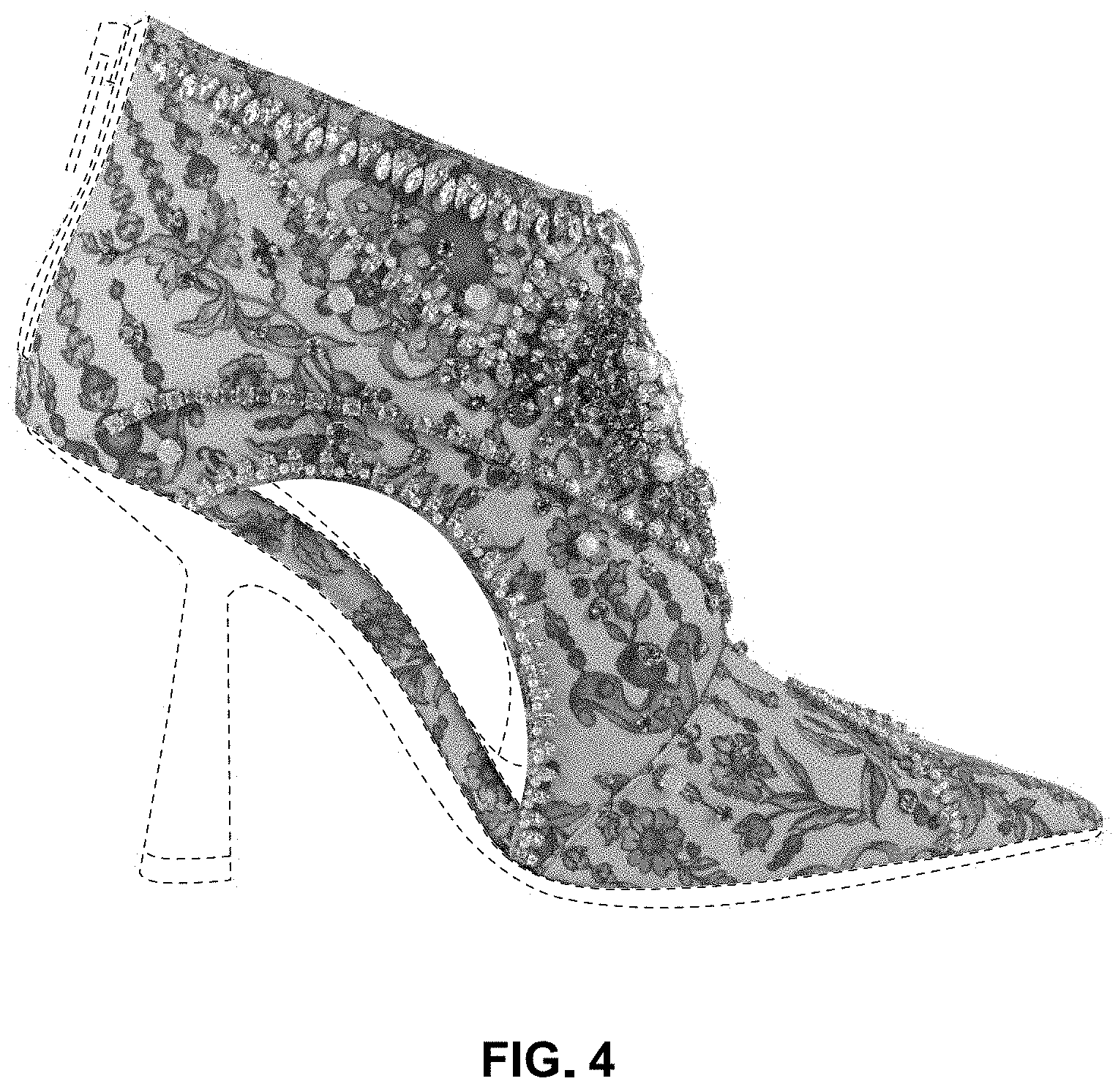 Patent USD1000083 Figure 4 – Footwear