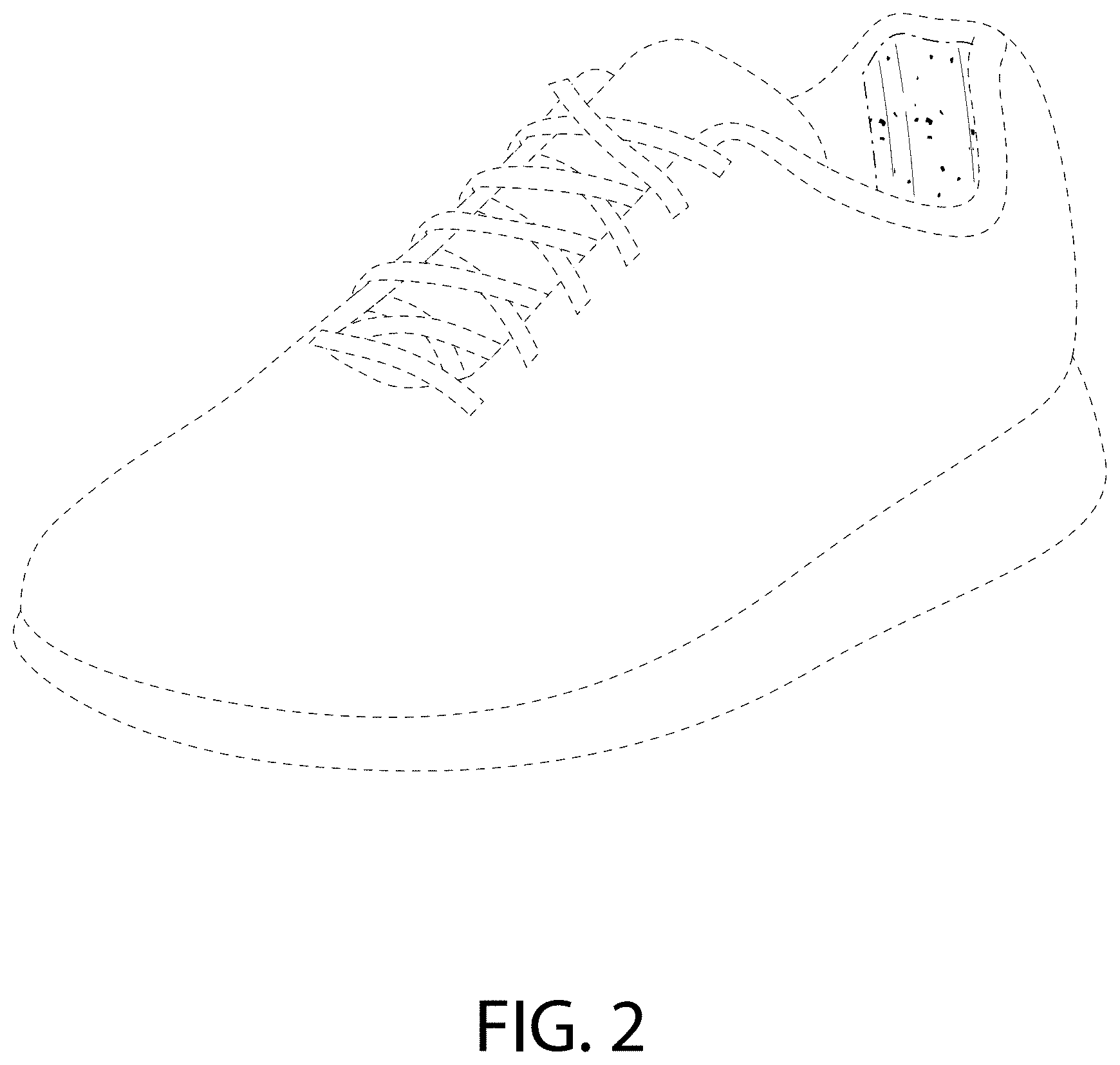 Patent USD1000084 Figure 2 – Shoe