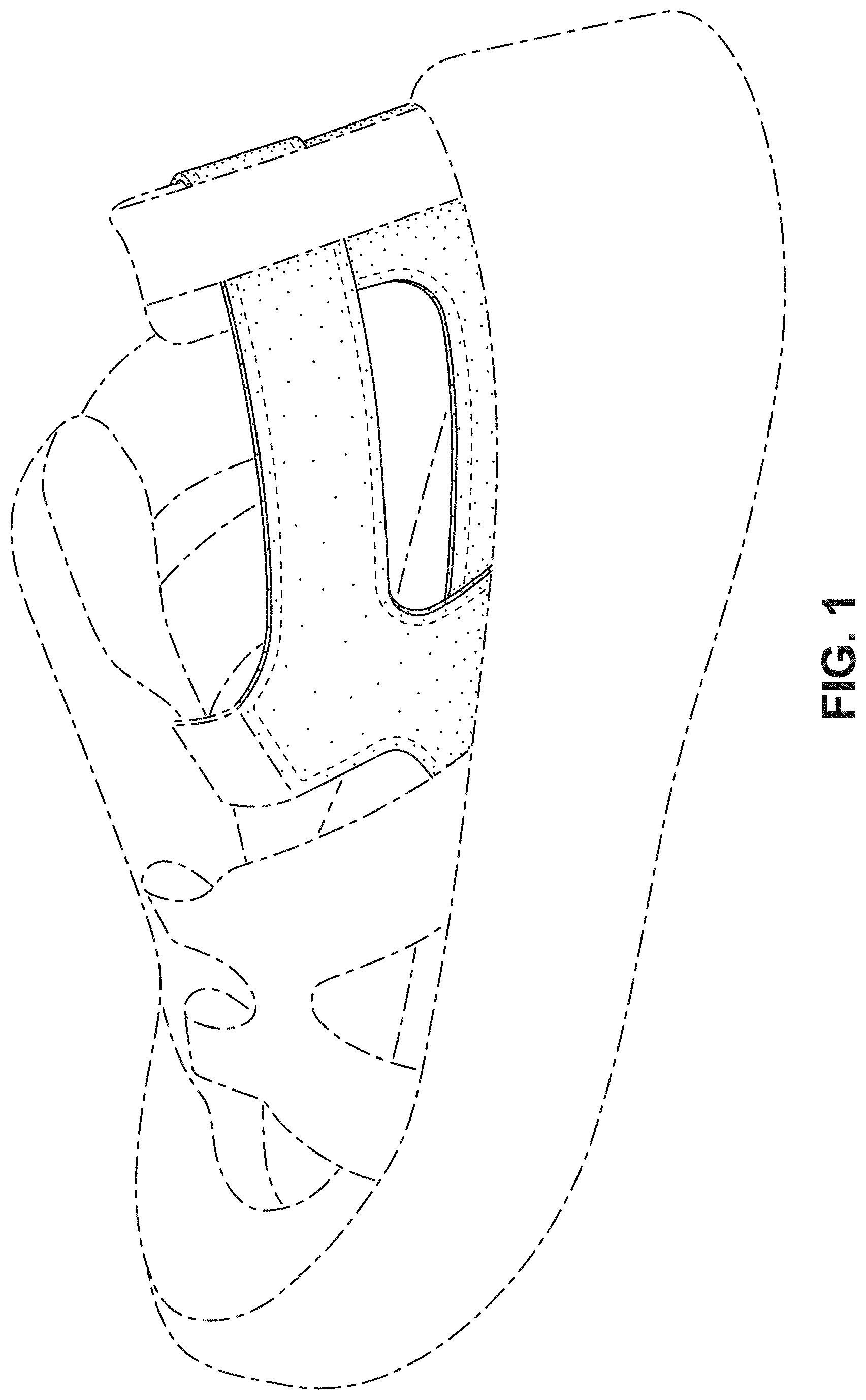 Patent USD1000085 Figure 1 – Shoe