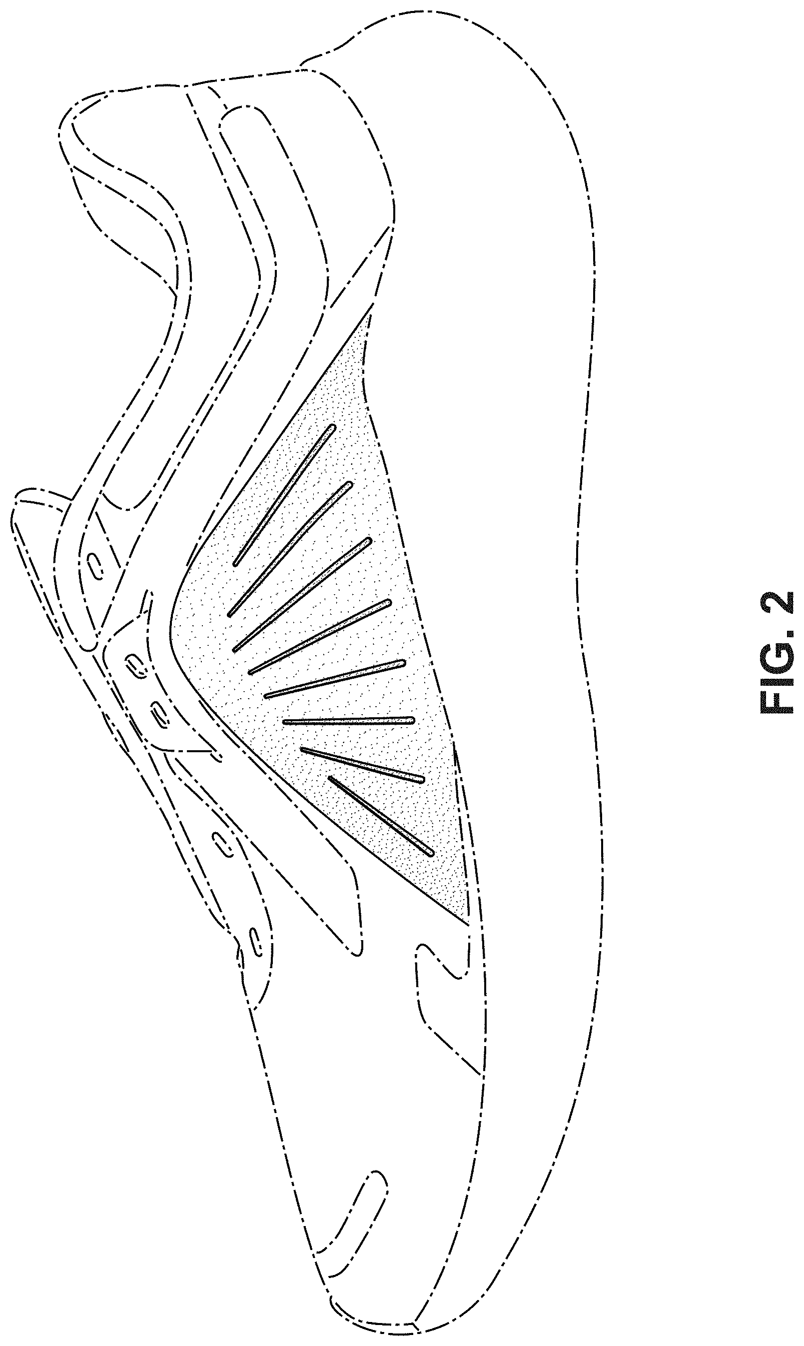 Patent USD1000088 Figure 2 – Shoe