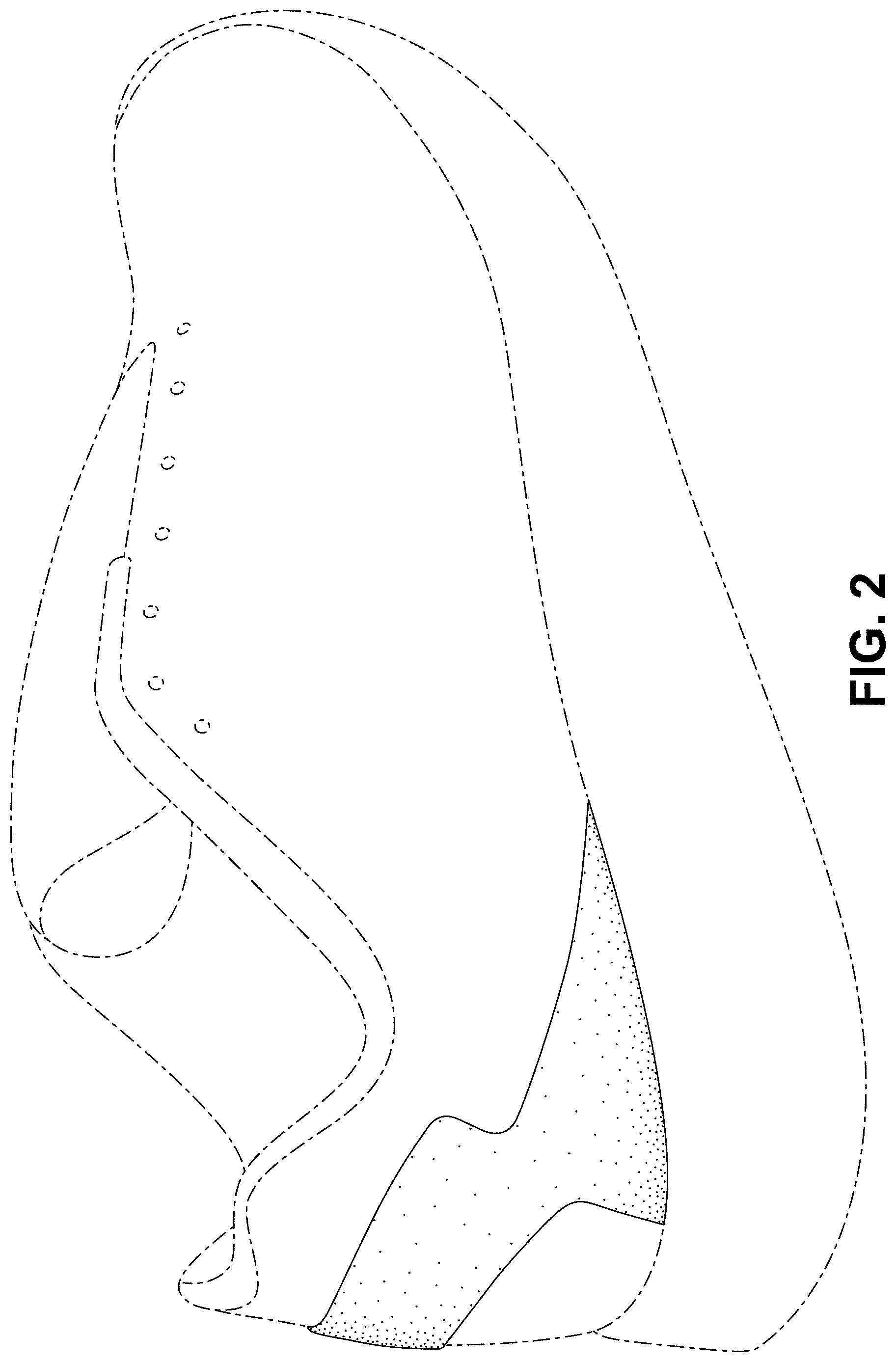 Patent USD1000093 Figure 2 – Shoe