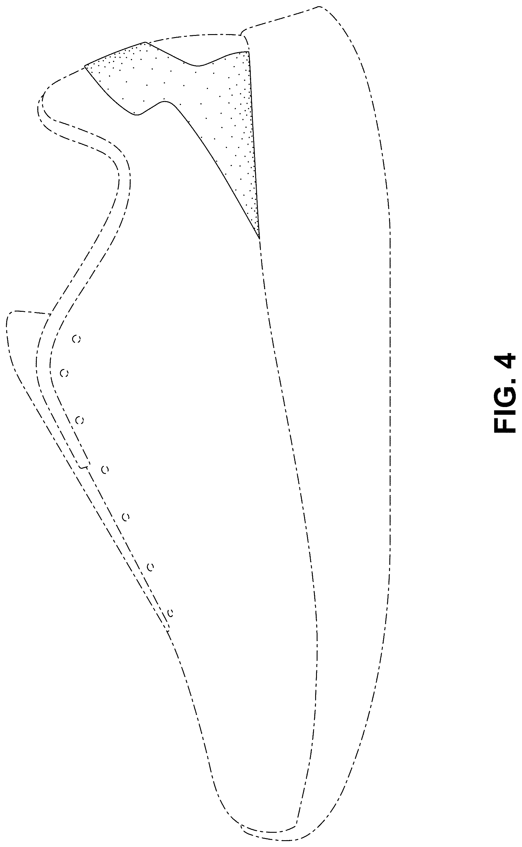 Patent USD1000093 Figure 4 – Shoe