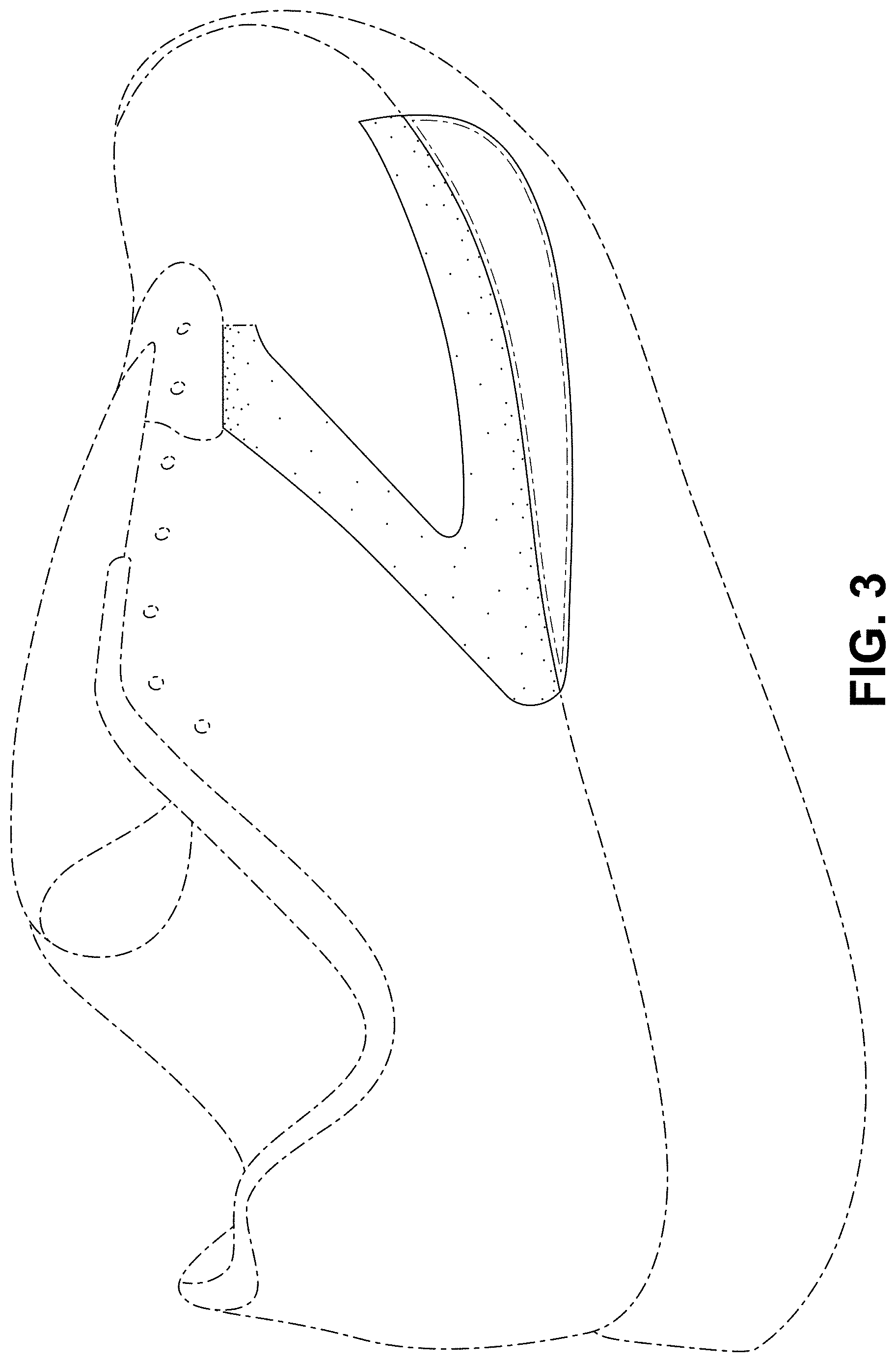 Patent USD1000095 Figure 3 – Shoe