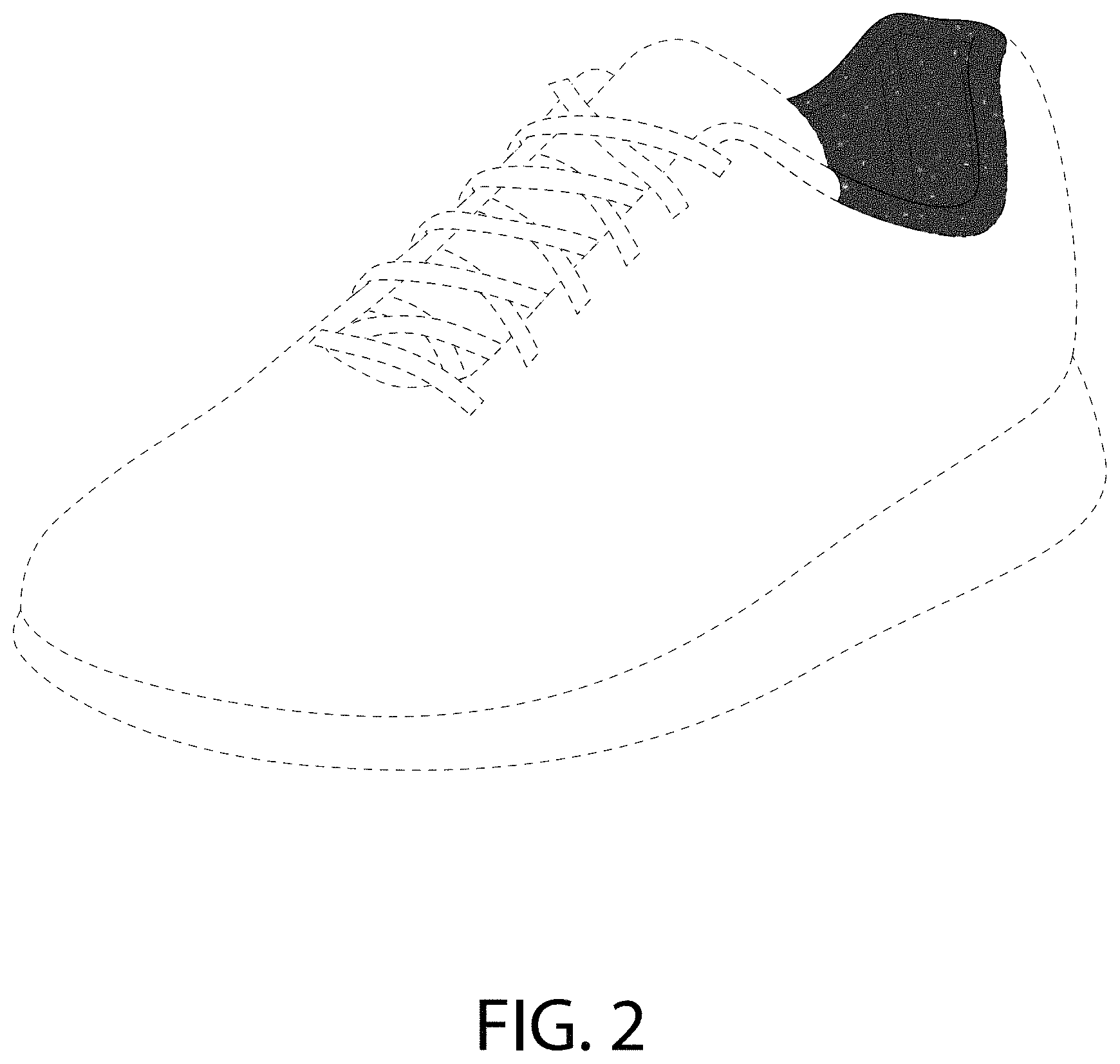 Patent USD1000097 Figure 2 – Shoe