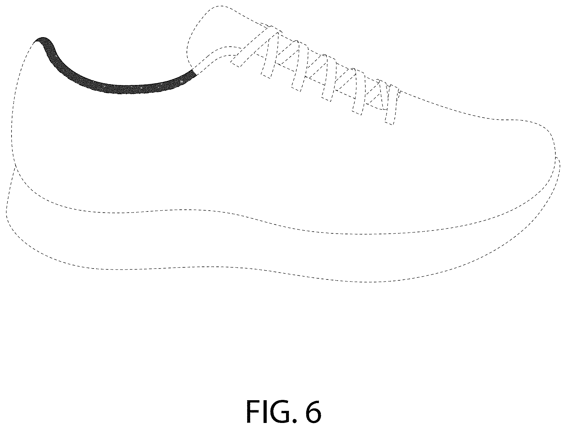 Patent USD1000097 Figure 6 – Shoe