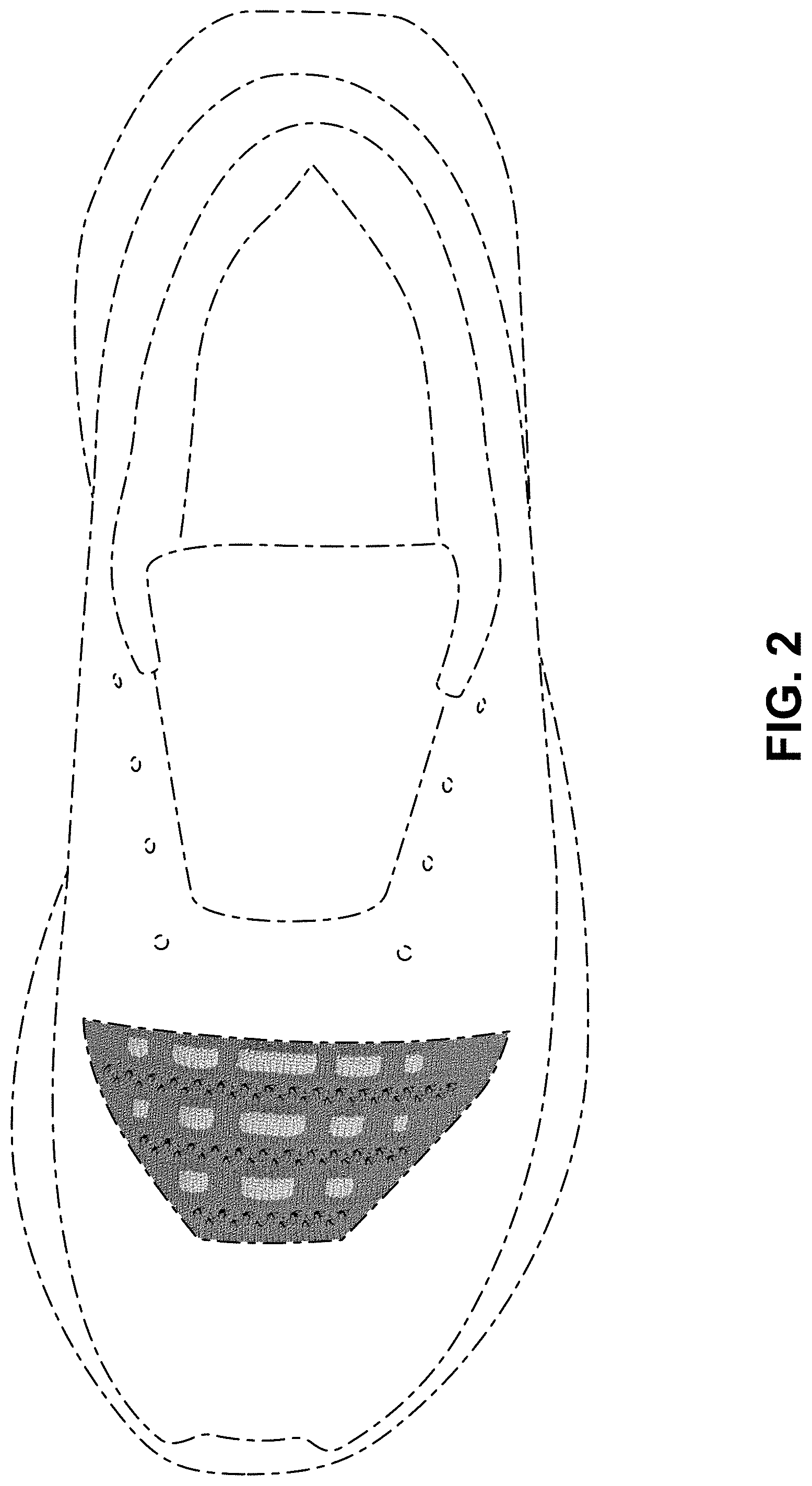 Patent USD1000098 Figure 2 – Shoe