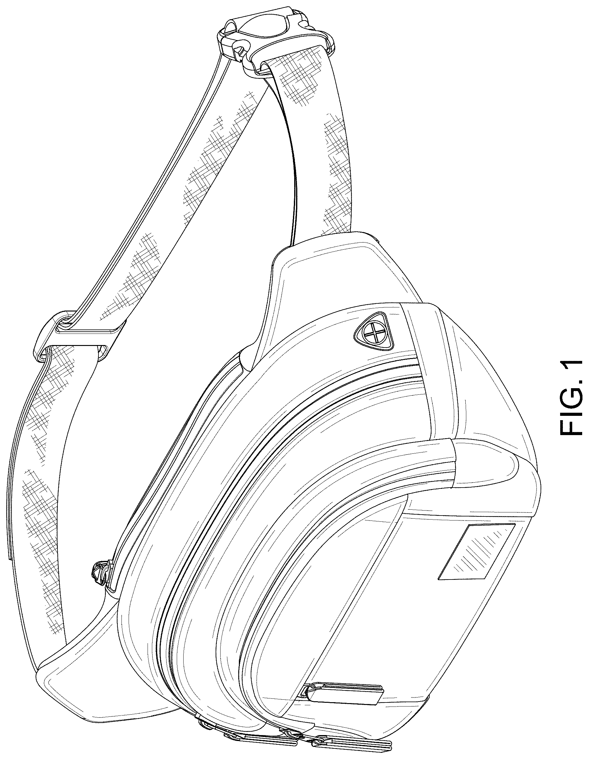 Patent USD1000102 — Waist bag — Figure 1