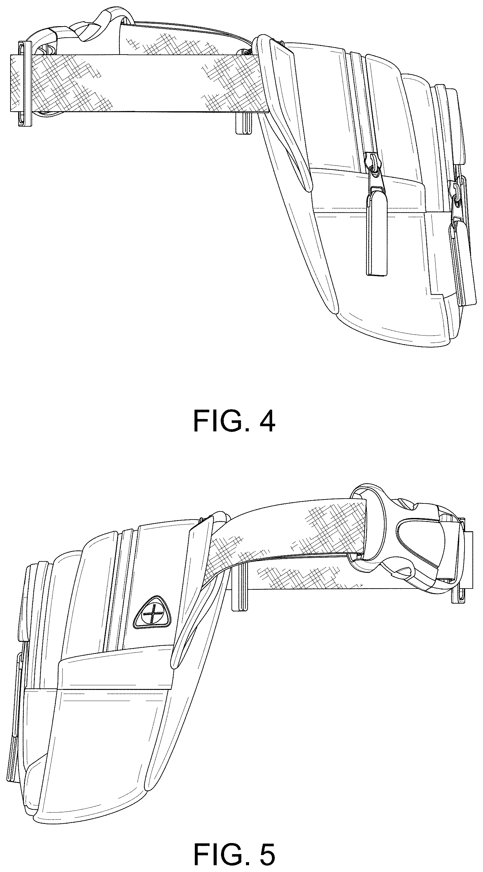 Patent USD1000102 Figure 4 – Waist bag
