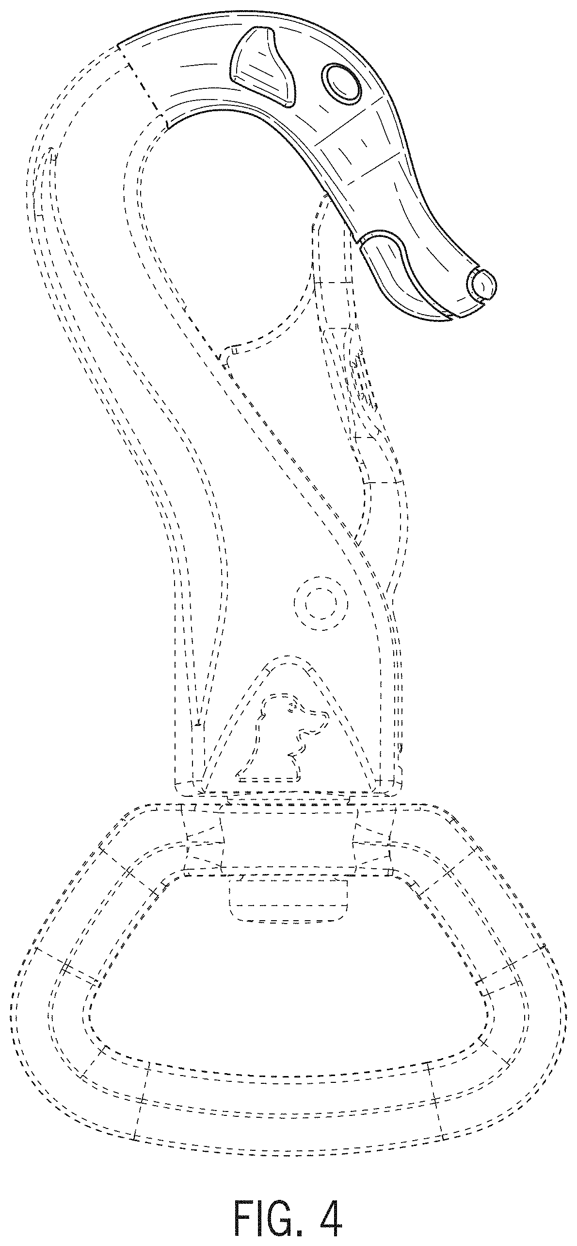 Patent USD1000105 Figure 3 – Clasp