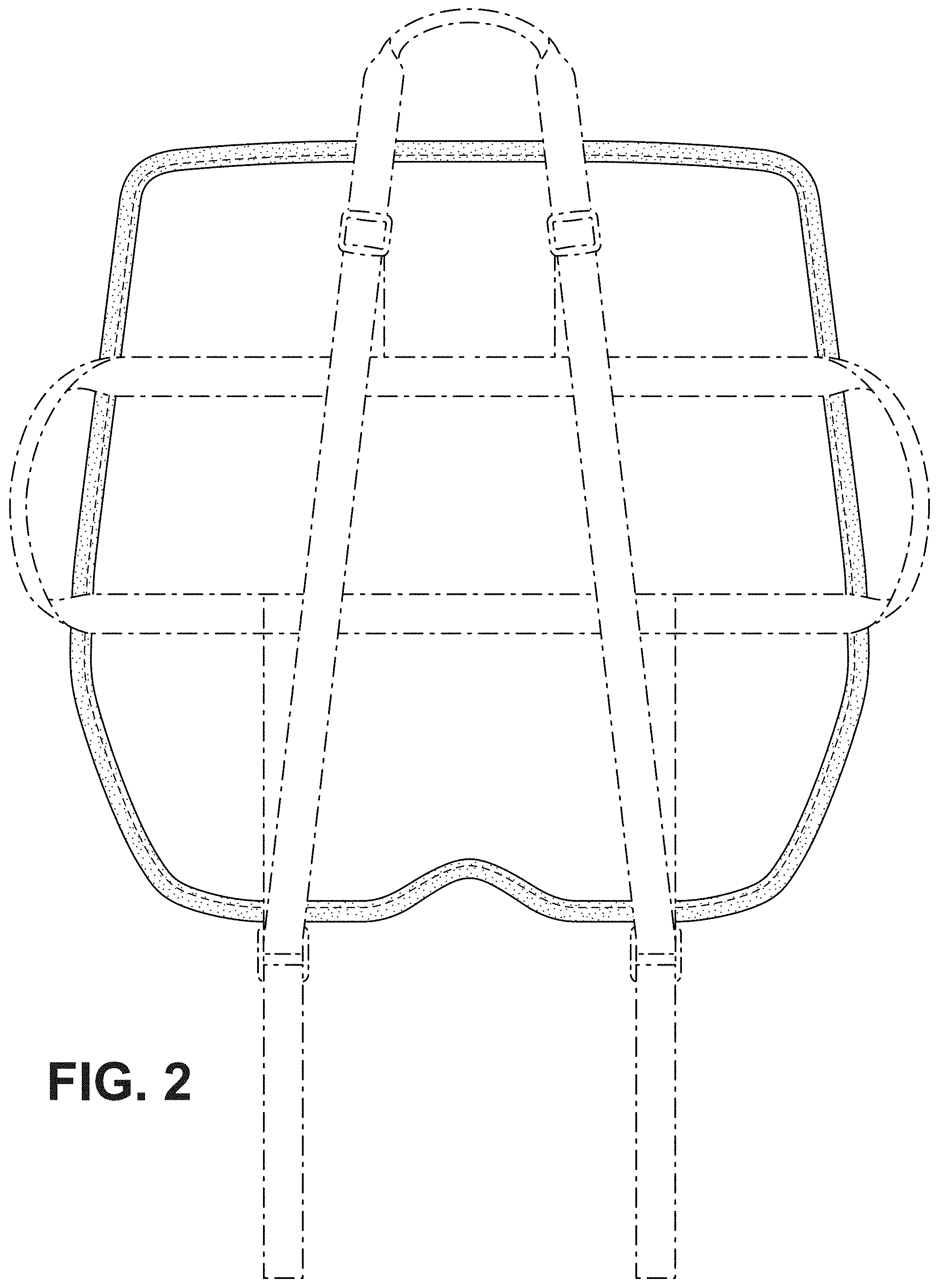 Patent USD1000106 Figure 2 – Bag
