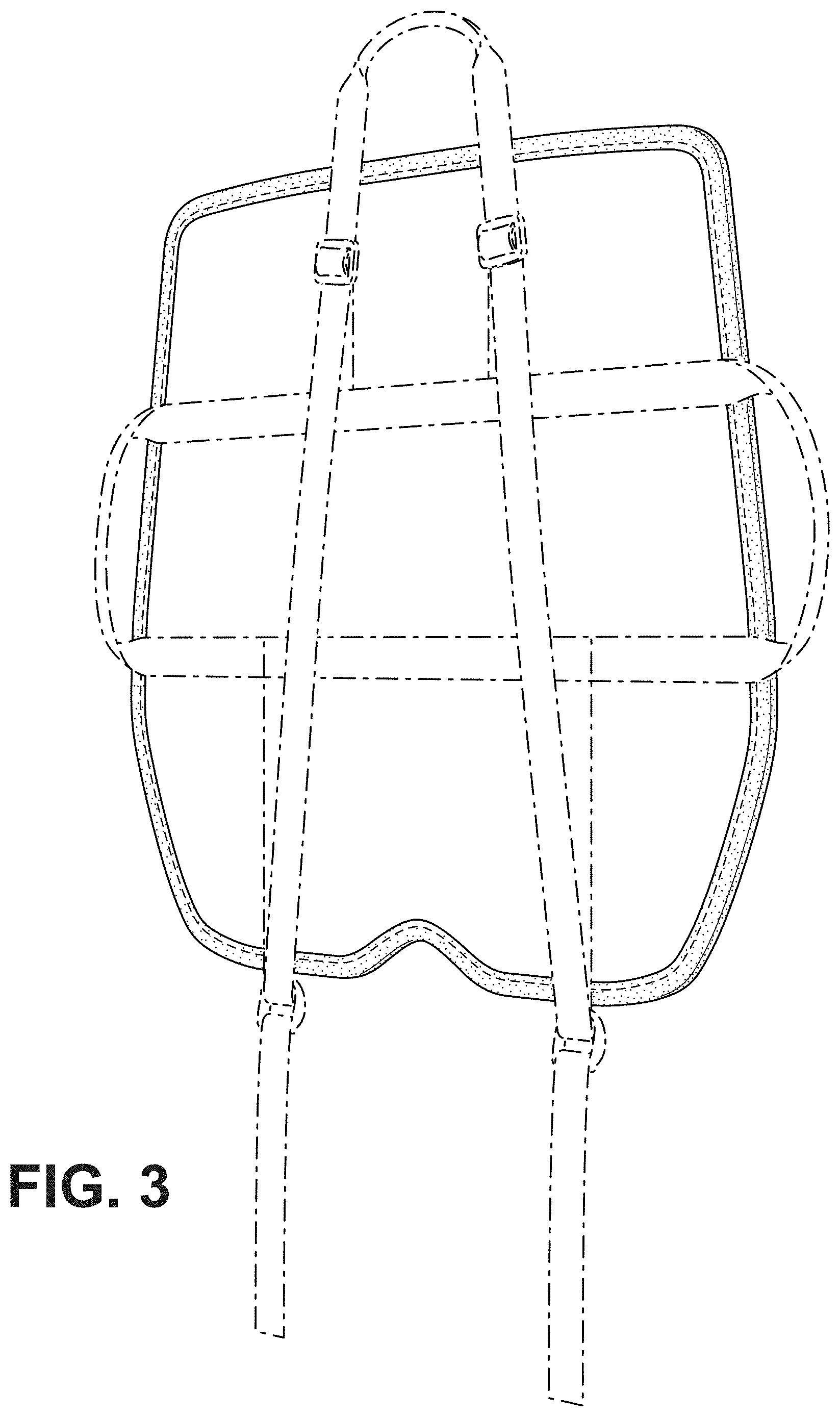 Patent USD1000106 Figure 3 – Bag