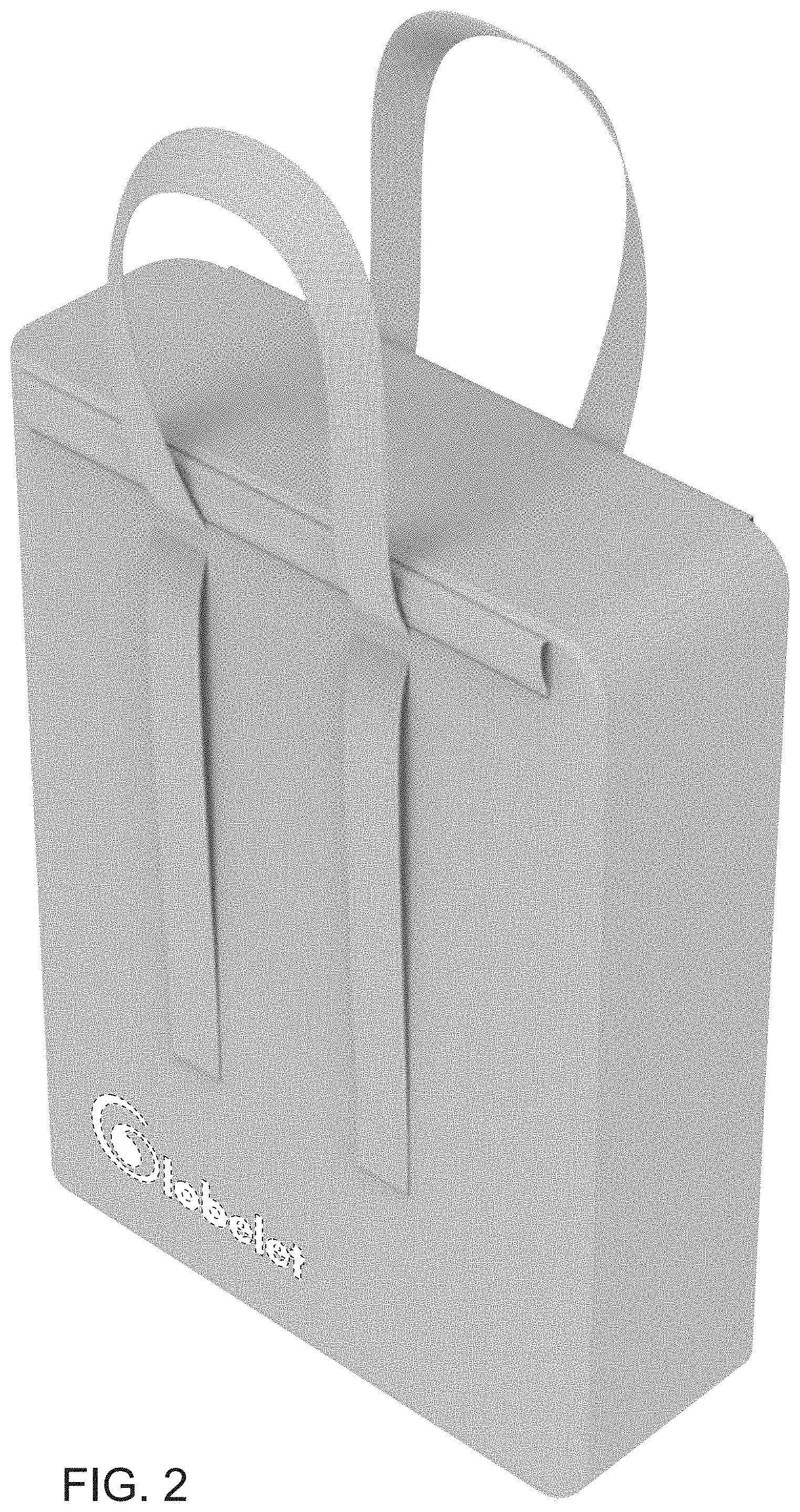 Patent USD1000107 Figure 2 – Carrying case