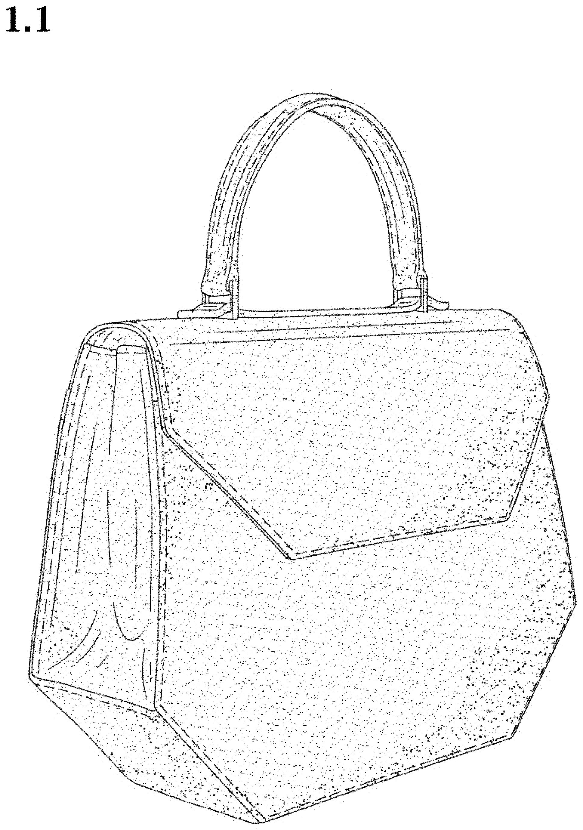 Patent USD1000109 — Handbag — Figure 1