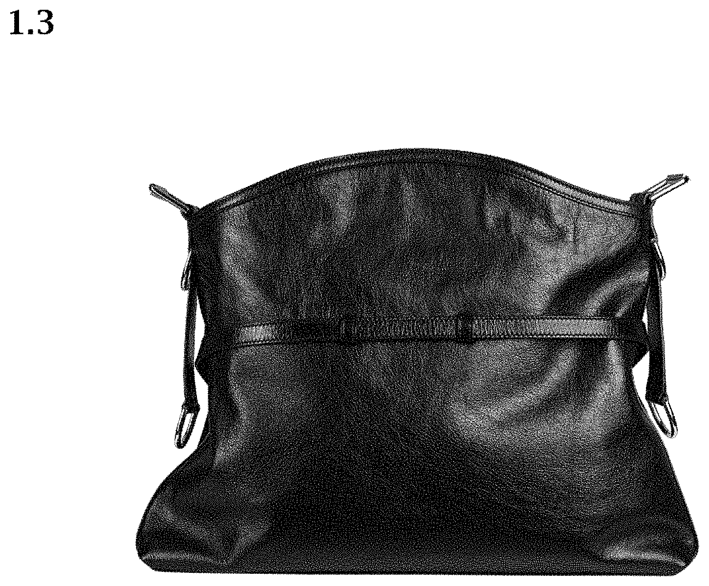 Patent USD1000110 Figure 3 – Handbag