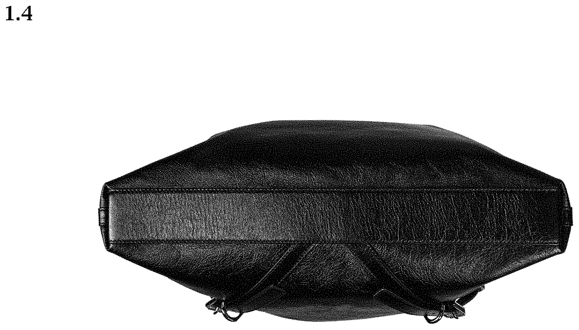 Patent USD1000110 Figure 4 – Handbag