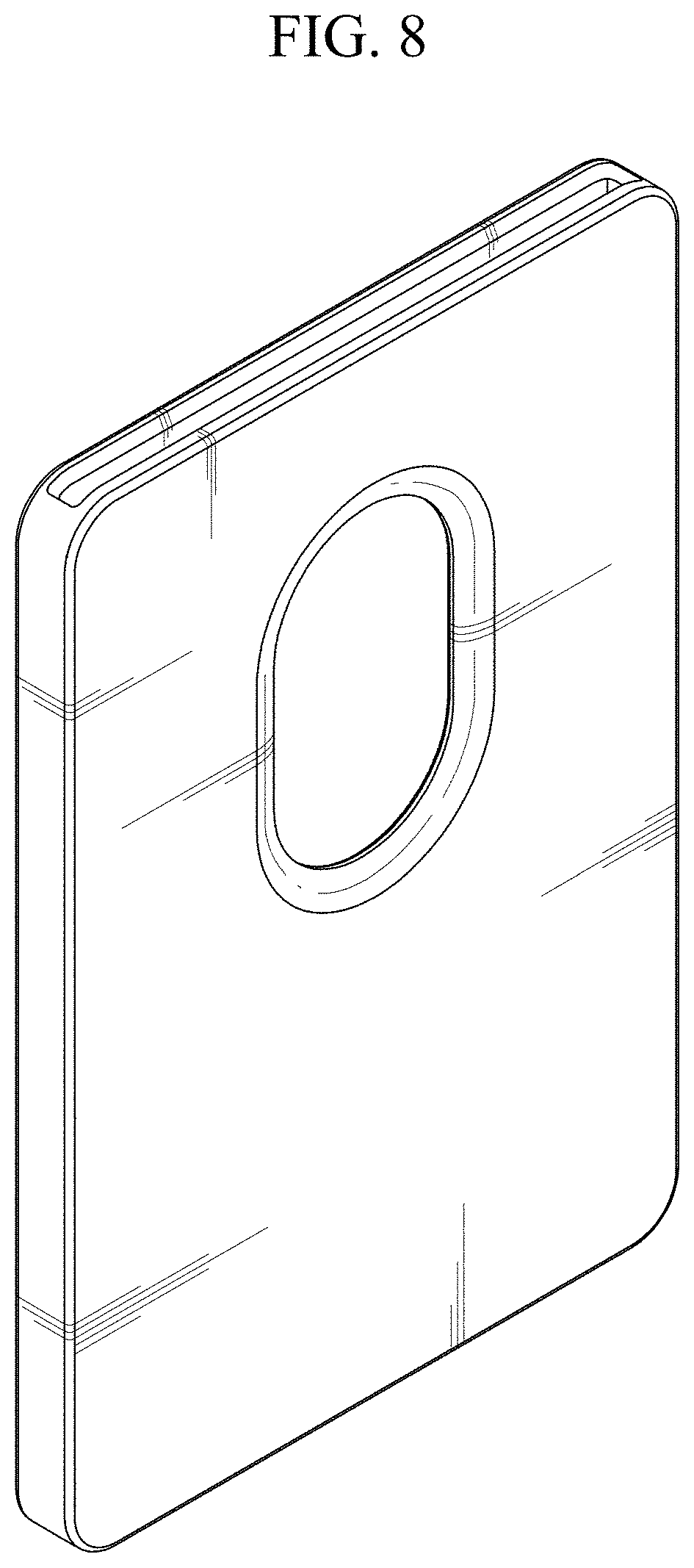Patent USD1000111 Figure 6 – Card holder for smart phone
