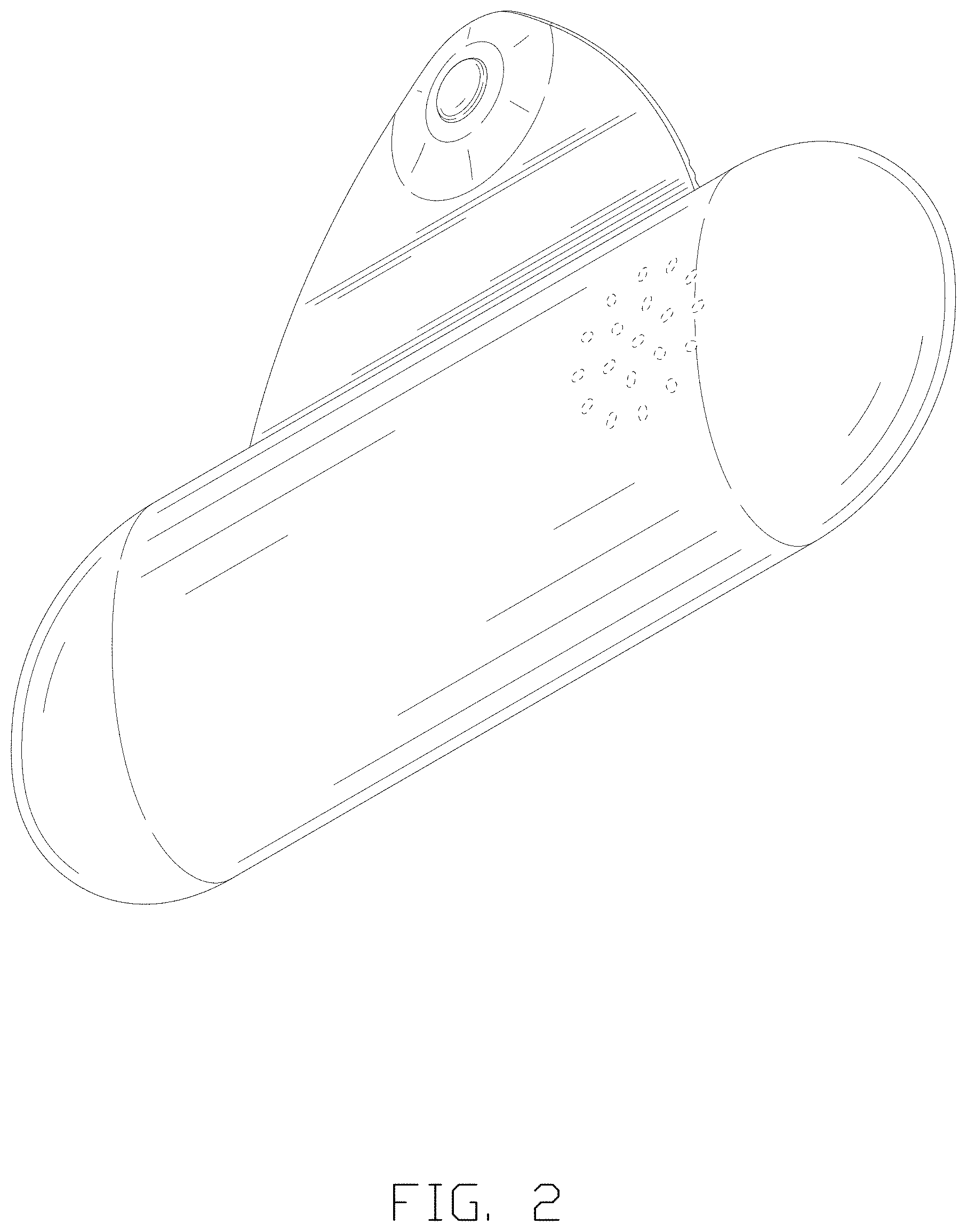 Patent USD1000112 Figure 2 – Makeup brush bag