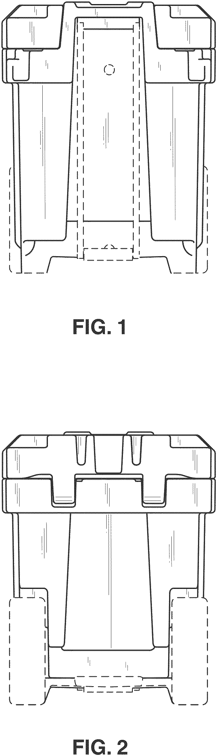 Patent USD1000113 Figure 1 – Container