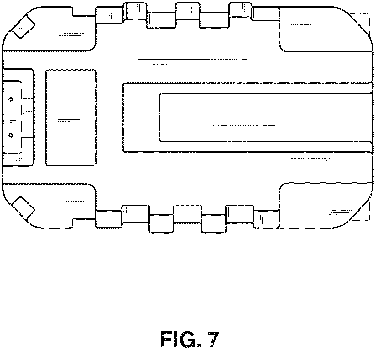 Patent USD1000113 Figure 5 – Container