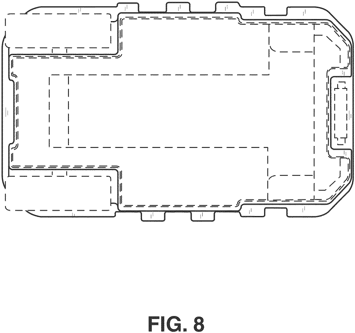 Patent USD1000113 Figure 6 – Container