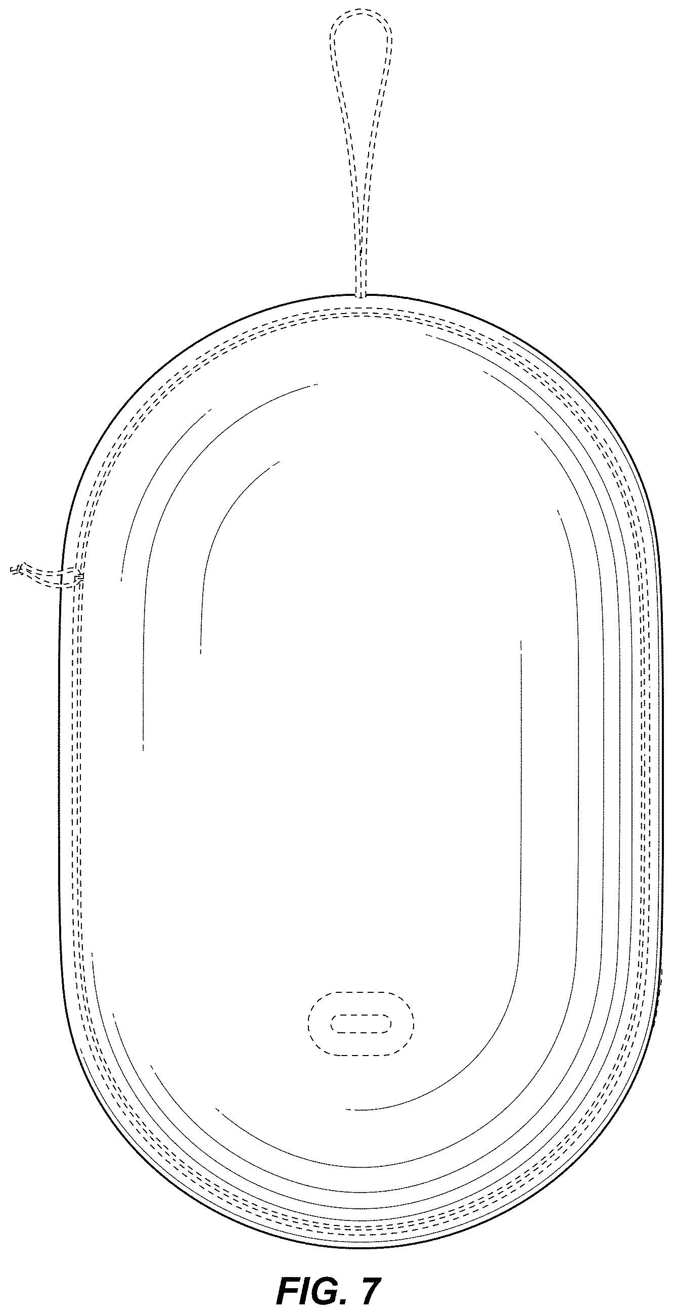 Patent USD1000116 Figure 5 – Device storage case