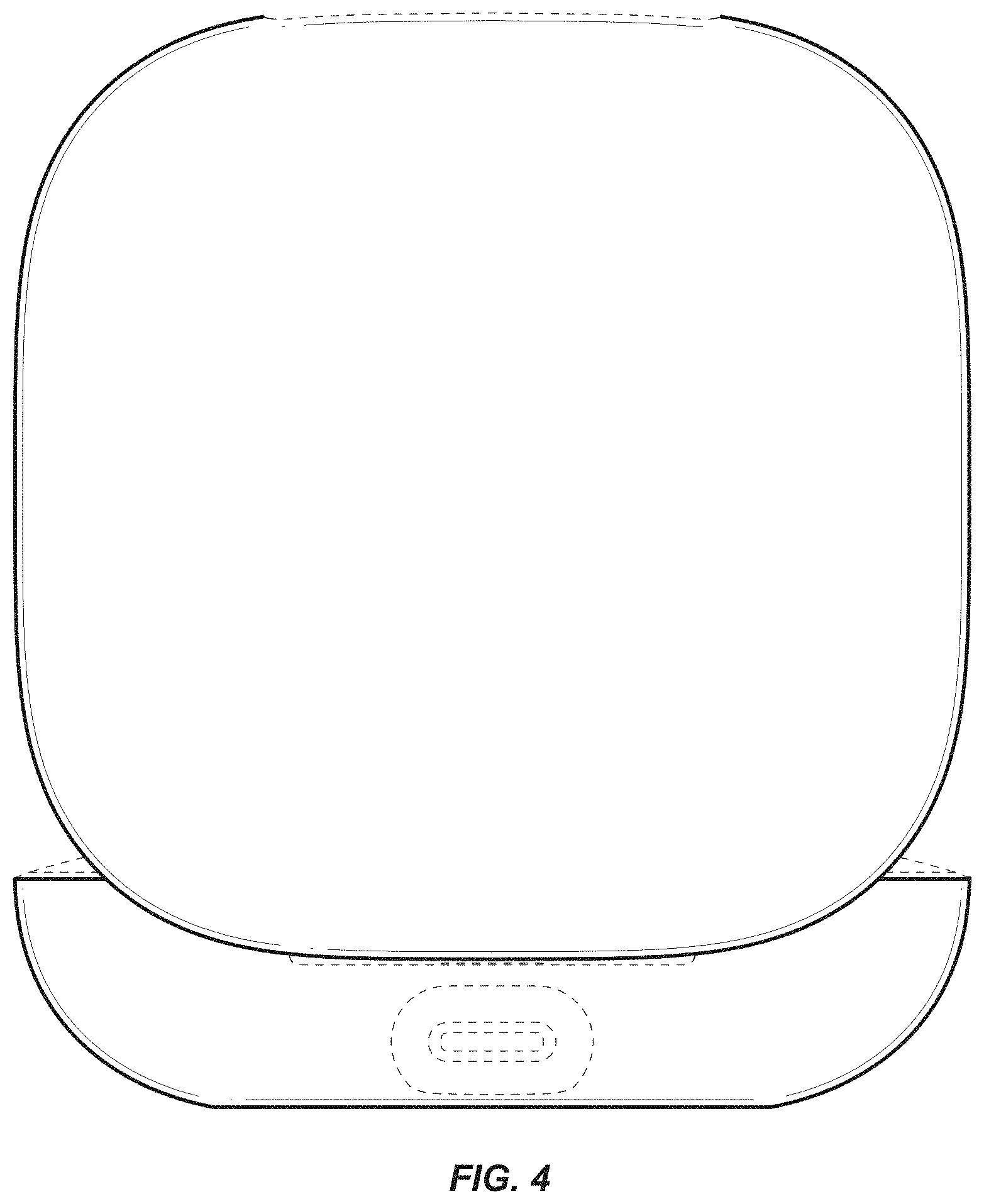 Patent USD1000117 Figure 4 – Case with earphones