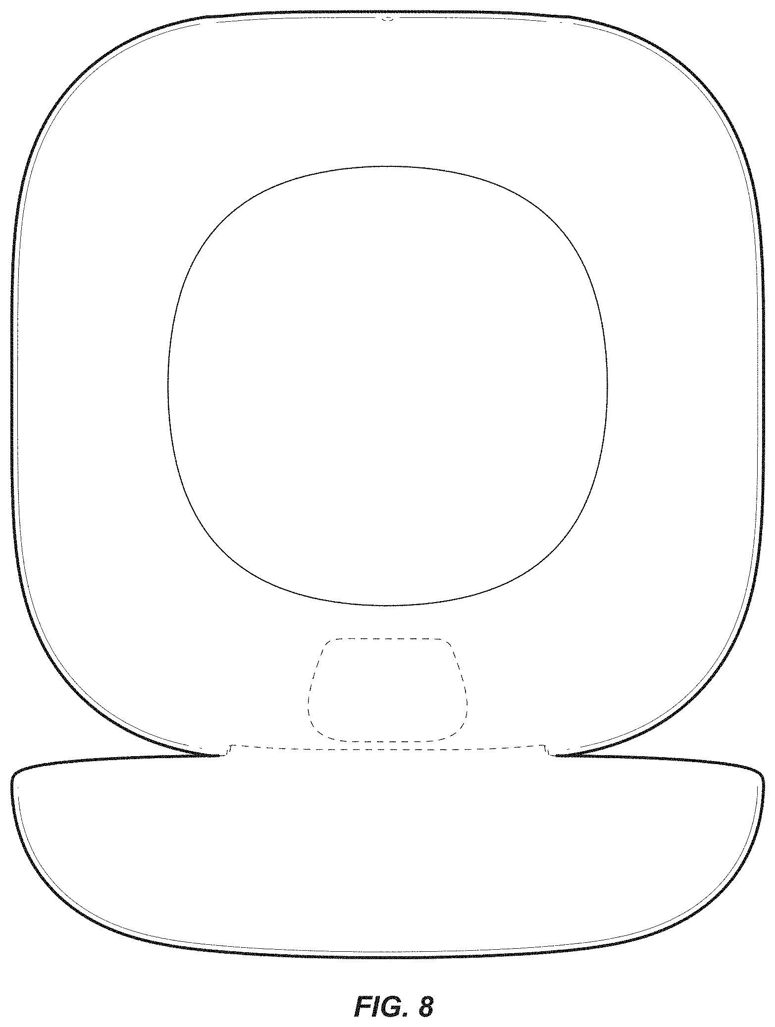 Patent USD1000117 Figure 8 – Case with earphones