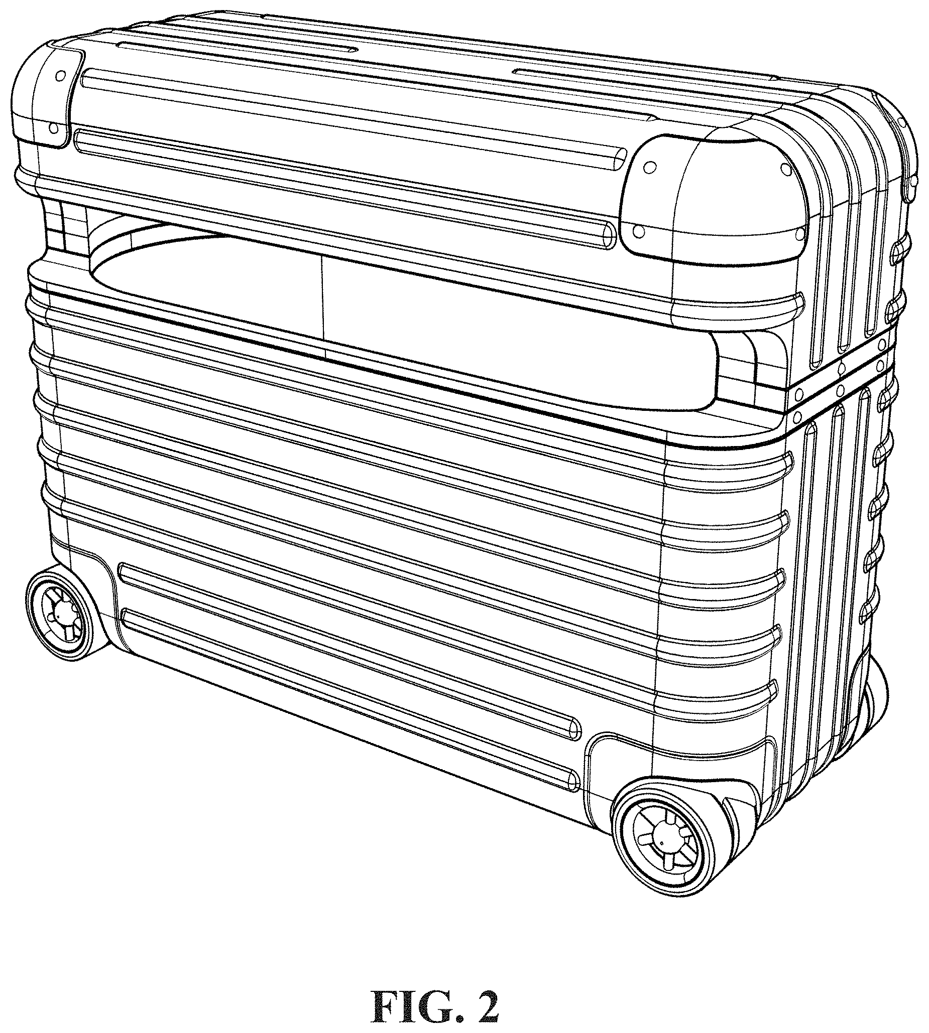 Patent USD1000118 Figure 2 – Wireless earphone case