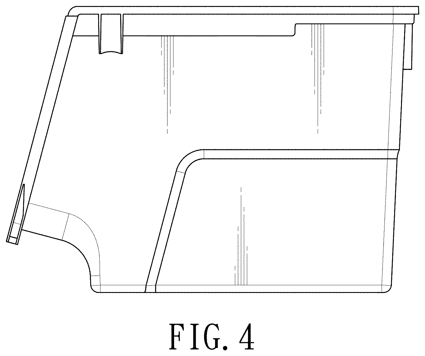 Patent USD1000120 Figure 4 – Storage box