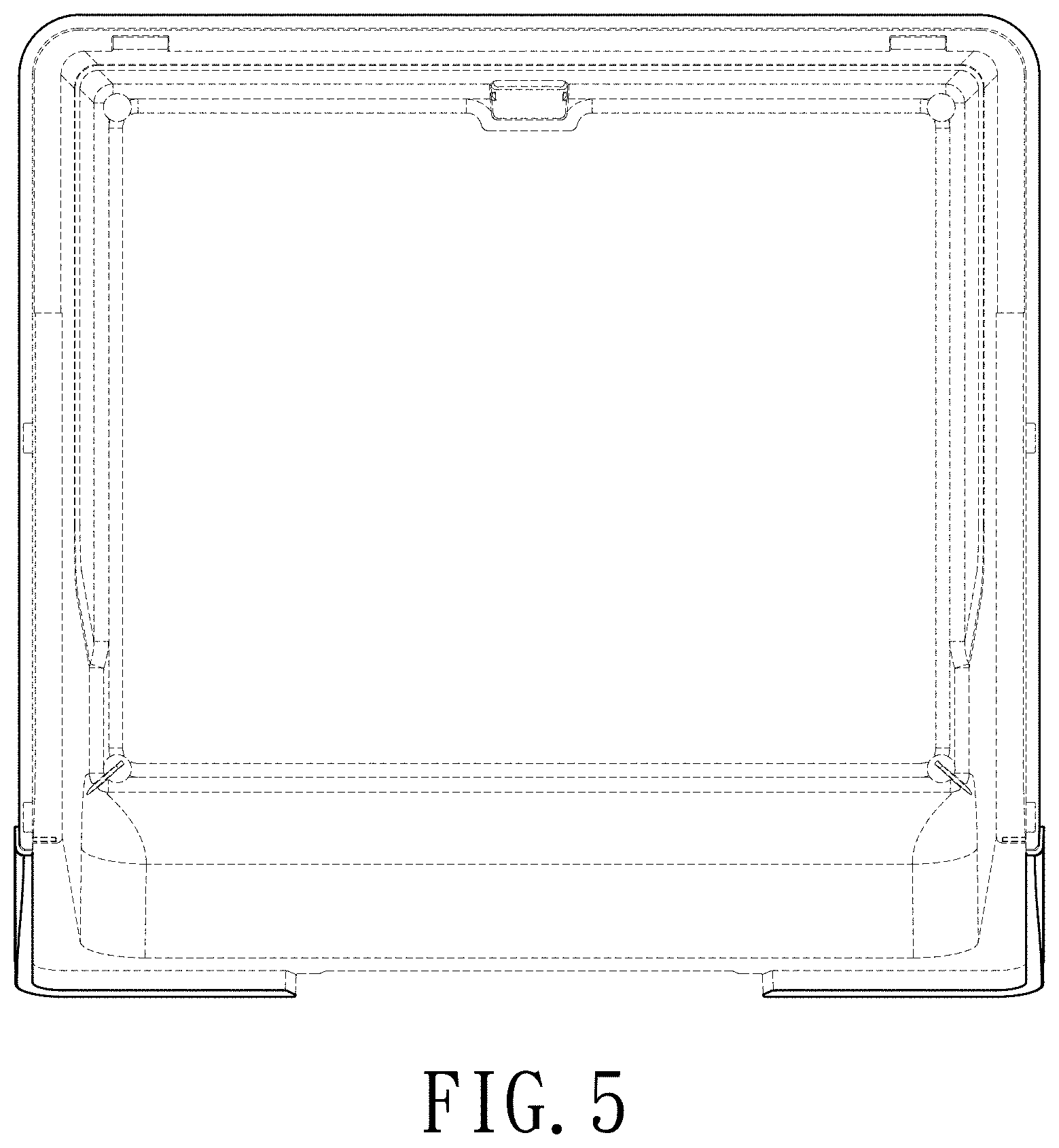 Patent USD1000120 Figure 5 – Storage box