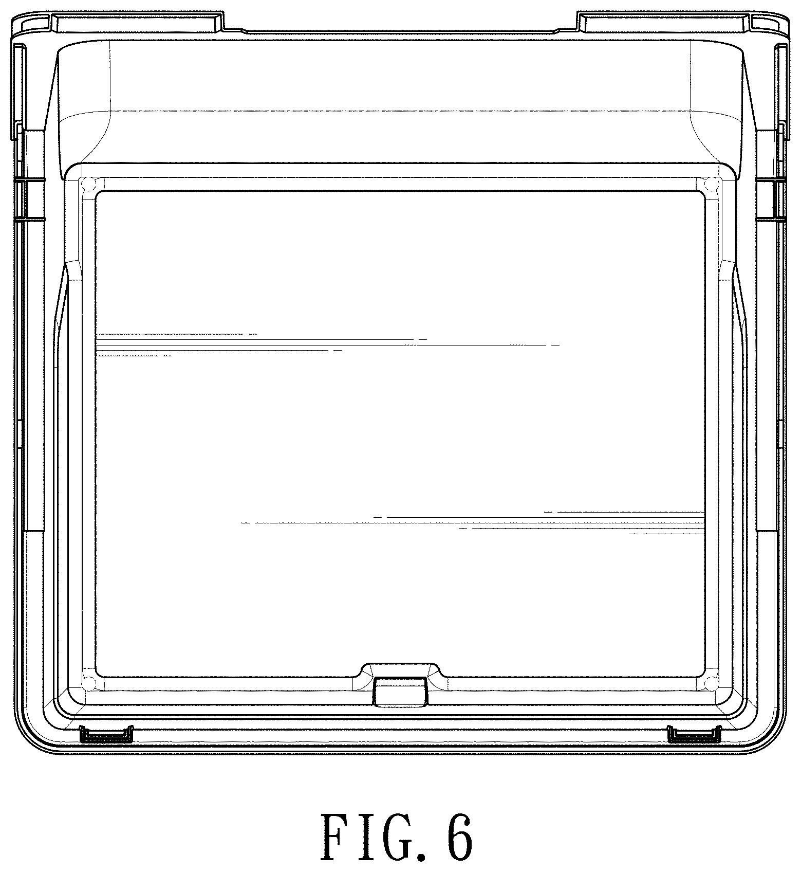 Patent USD1000120 Figure 6 – Storage box