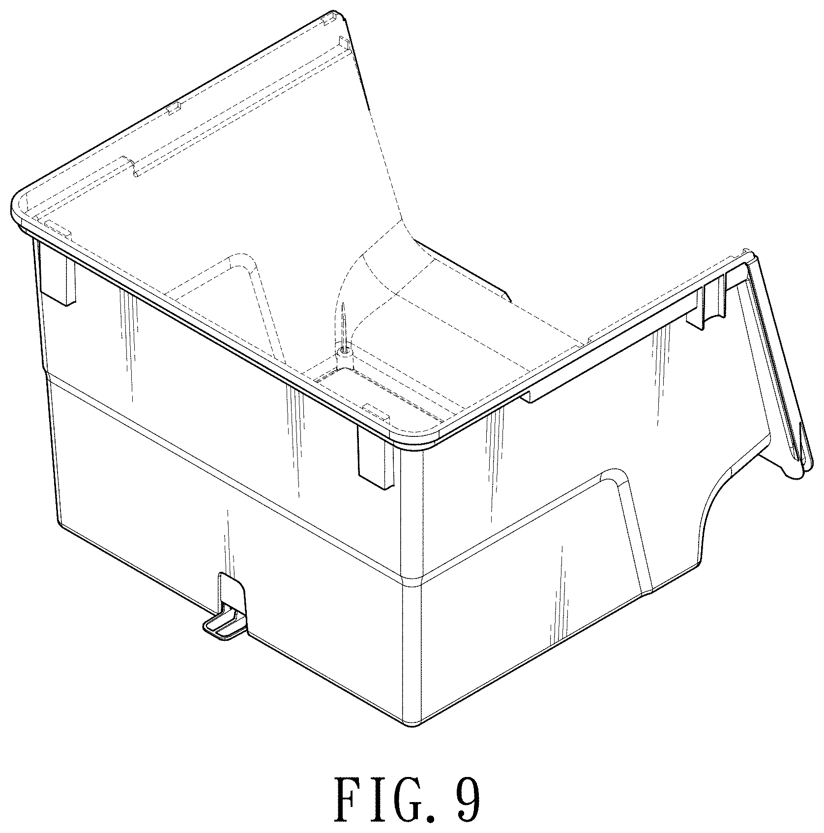 Patent USD1000120 Figure 9 – Storage box