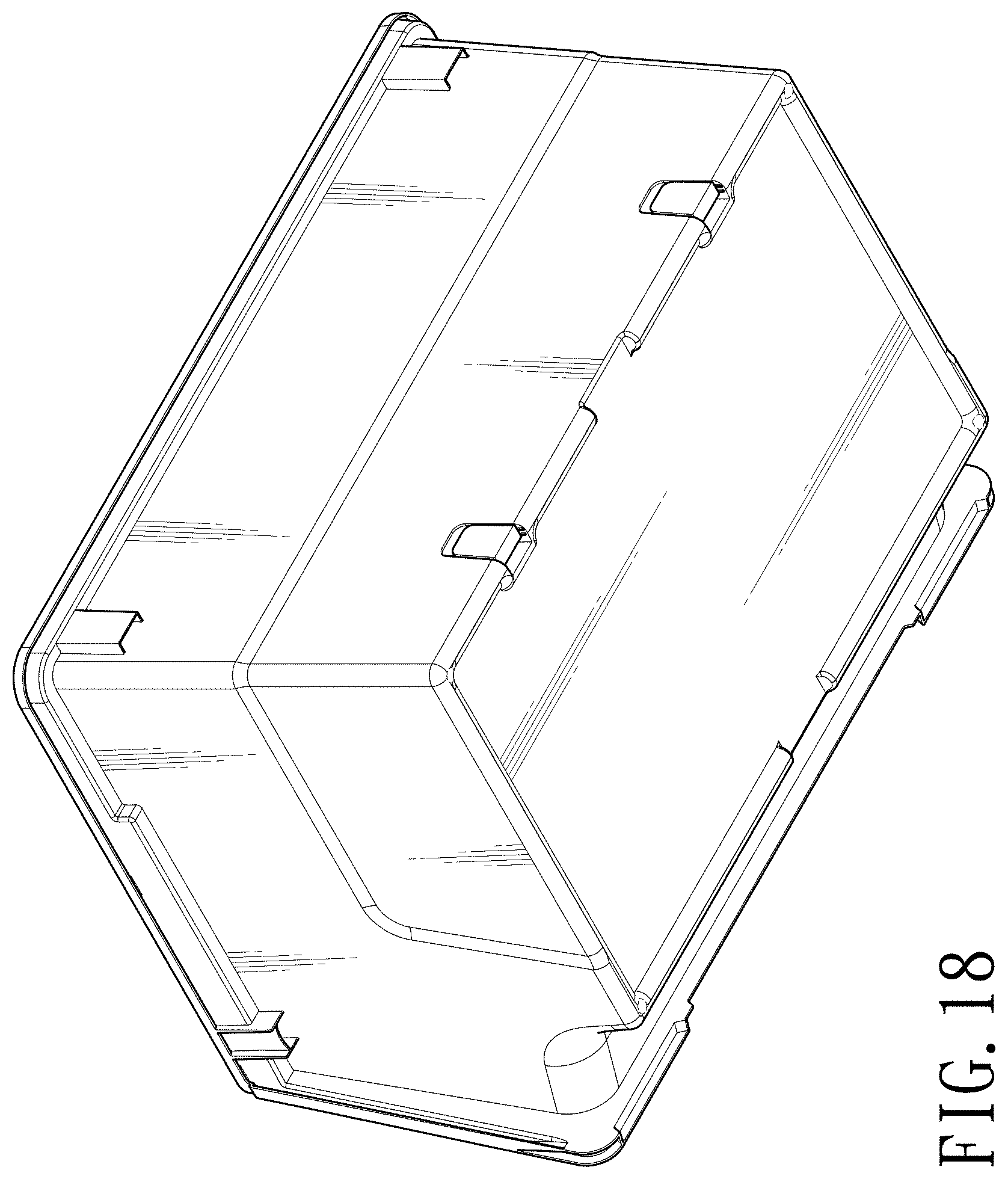 Patent USD1000120 Figure 18 – Storage box