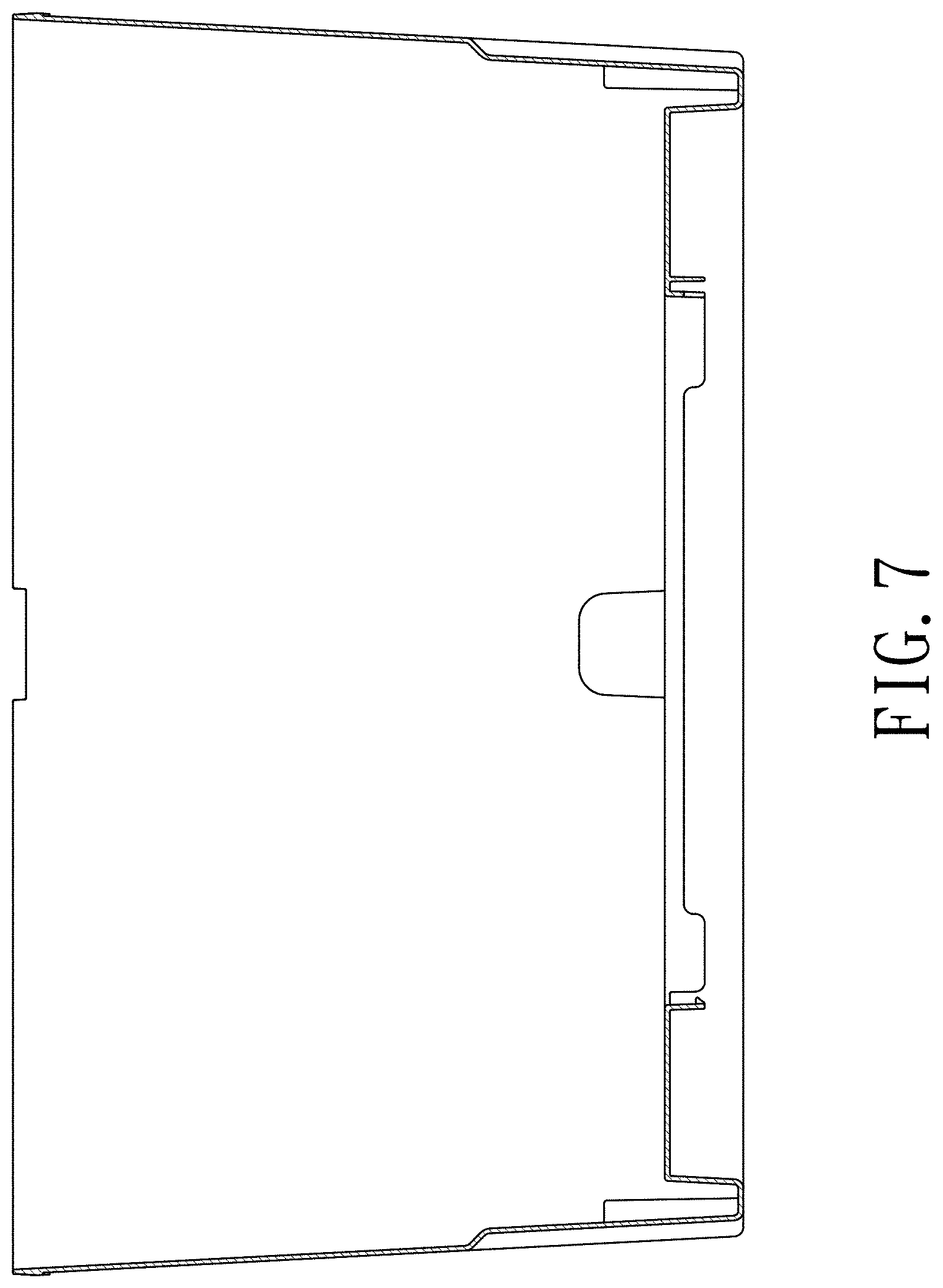 Patent USD1000121 Figure 6 – Container