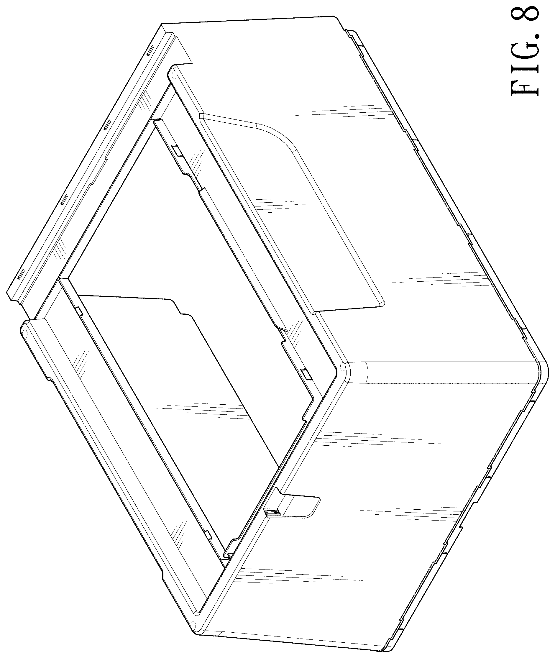 Patent USD1000121 Figure 7 – Container