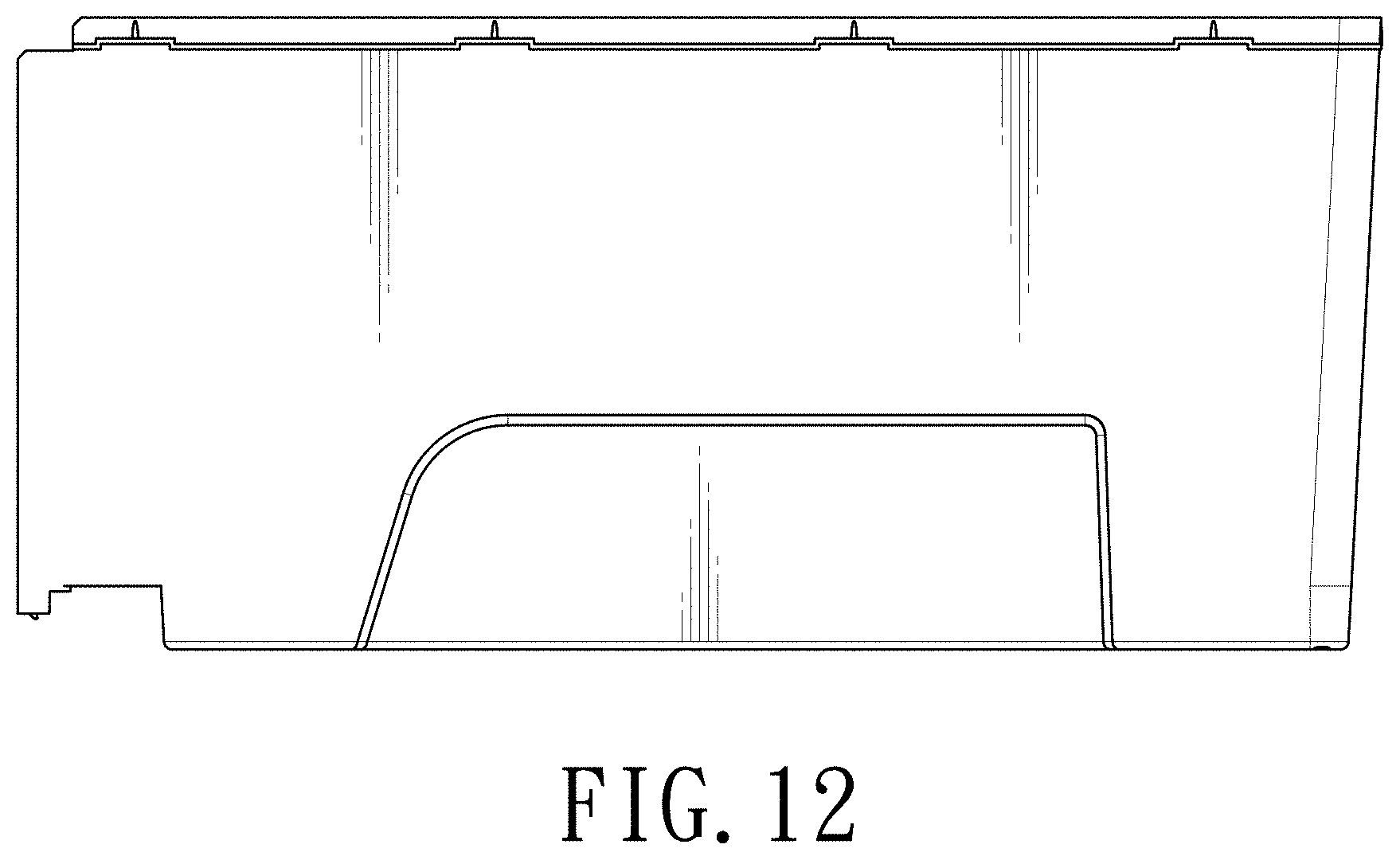 Patent USD1000121 Figure 10 – Container