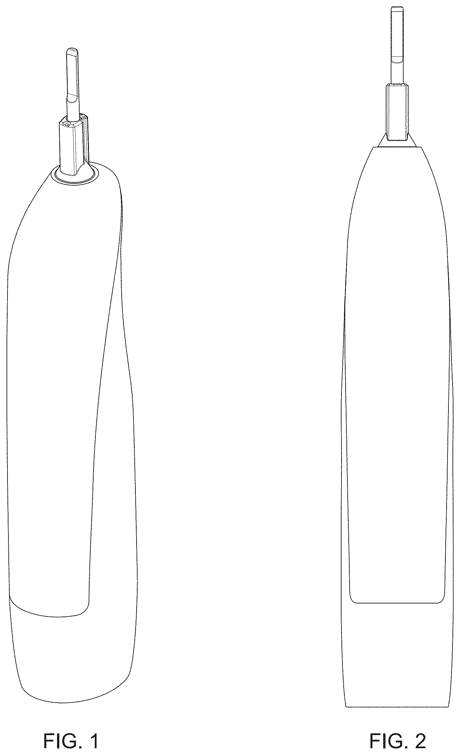 Patent USD1000123 Figure 1 – Battery-operated toothbrush