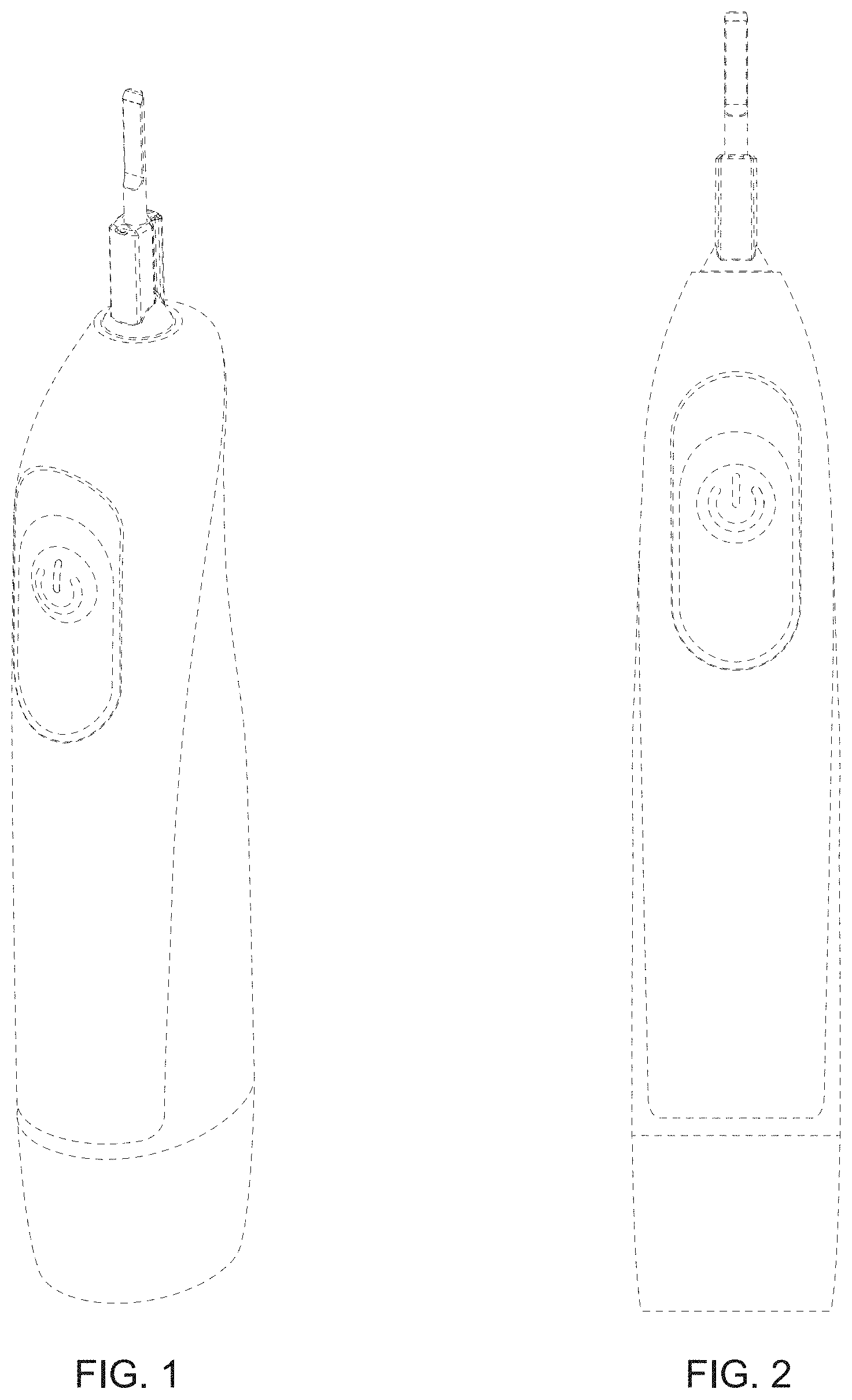 Patent USD1000126 Figure 1 – Battery-operated toothbrush