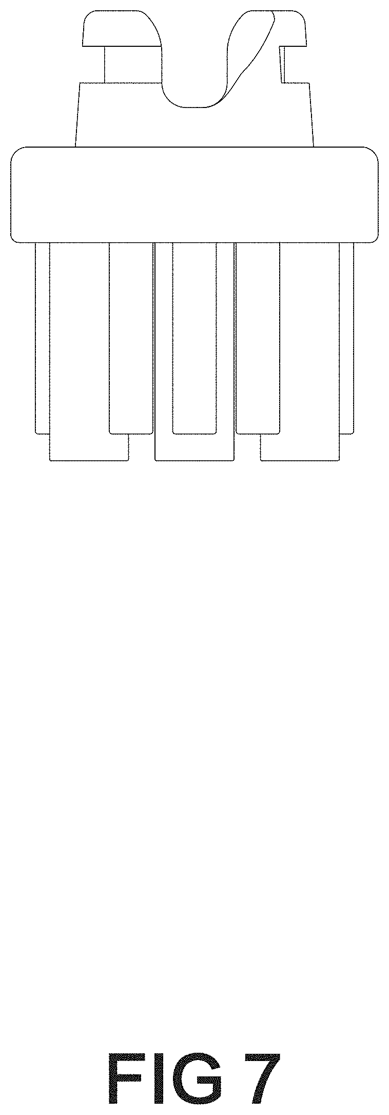 Patent USD1000127 Figure 7 – Electric toothbrush head