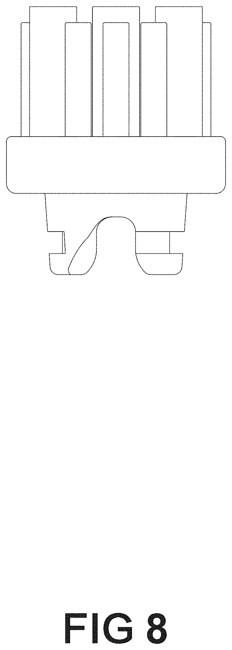 Patent USD1000127 Figure 8 – Electric toothbrush head
