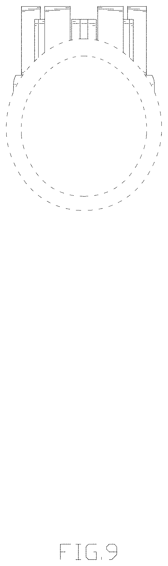 Patent USD1000128 Figure 9 – Toothbrush head