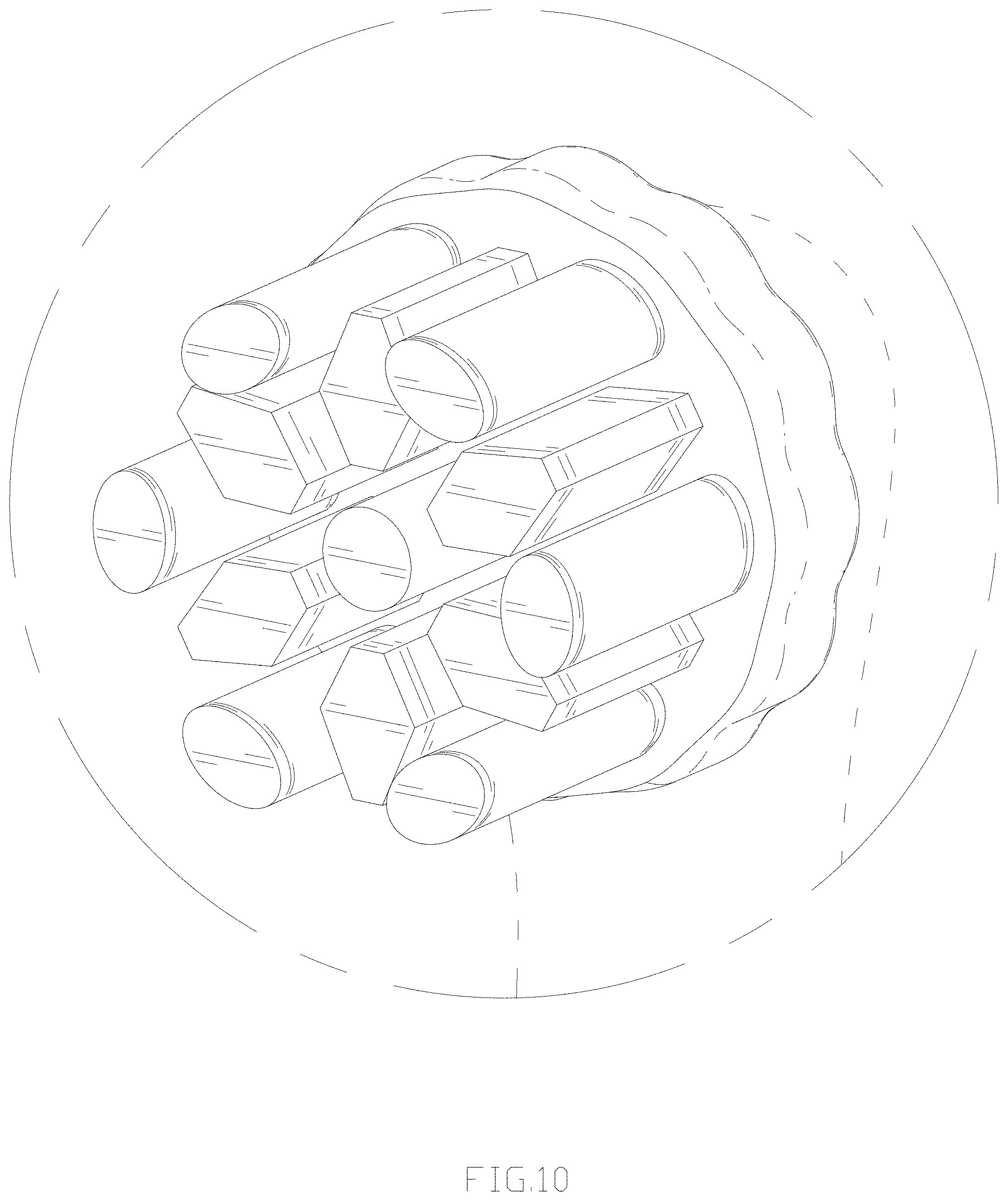 Patent USD1000128 Figure 10 – Toothbrush head