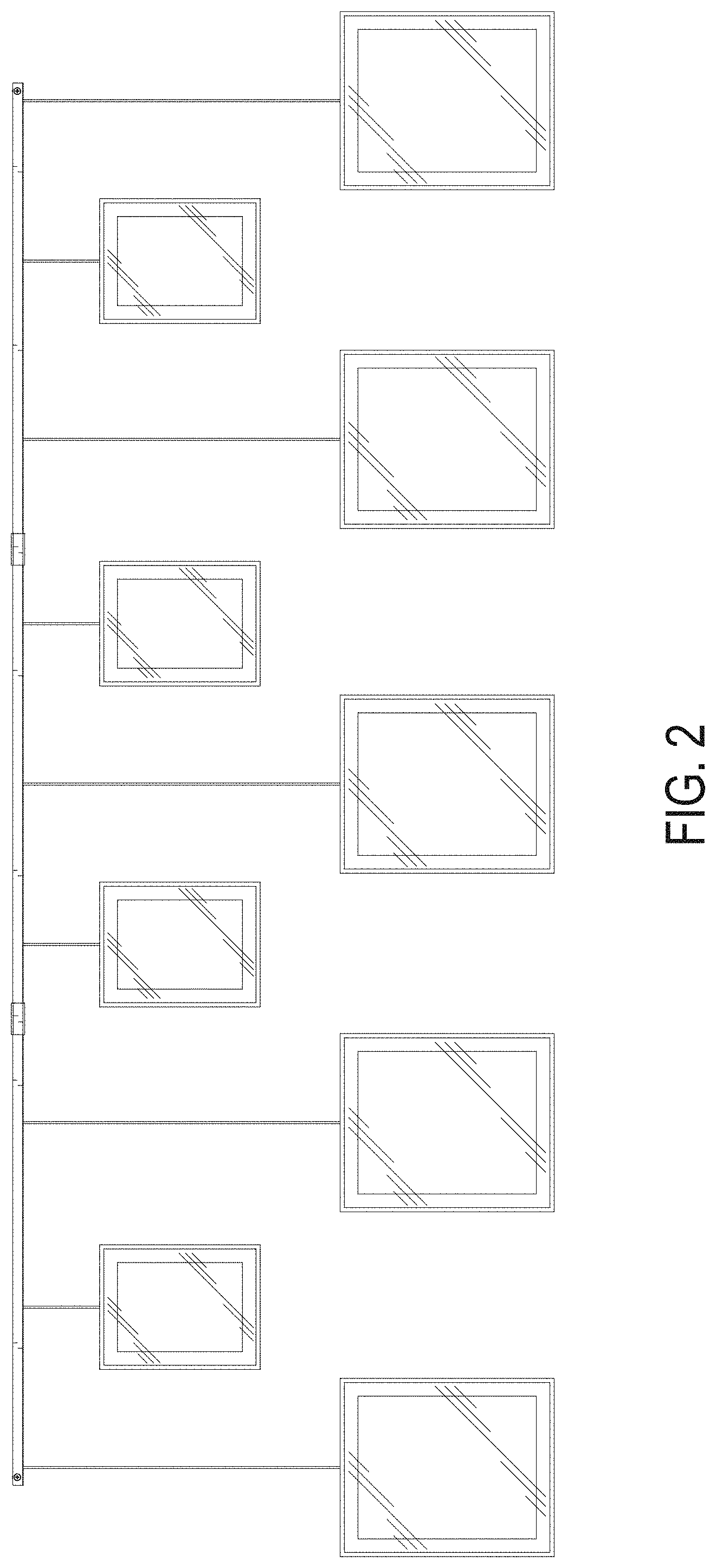 Patent USD1000129 Figure 2 – Hanging photo display
